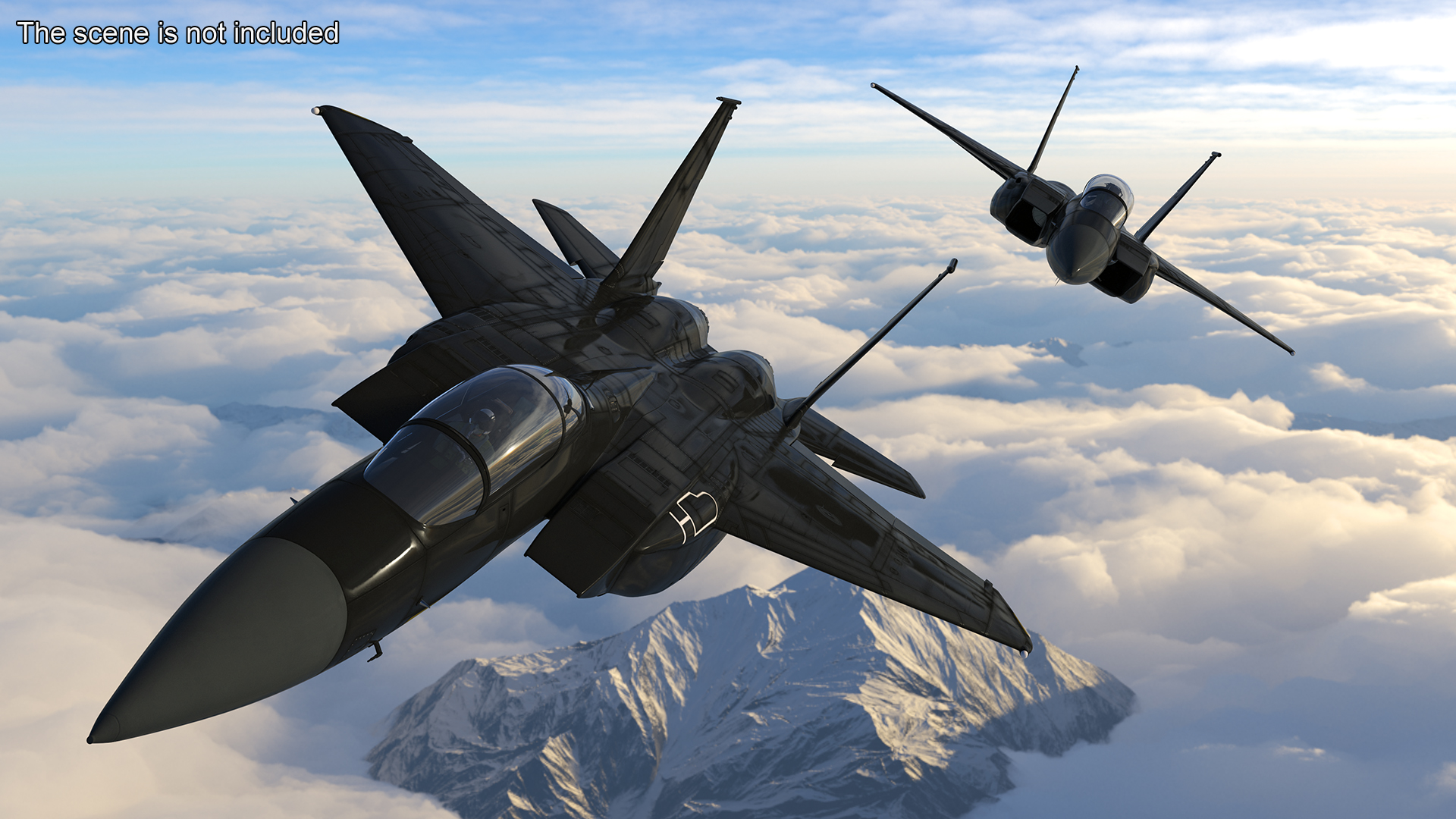 Multirole Strike Fighter 3D model