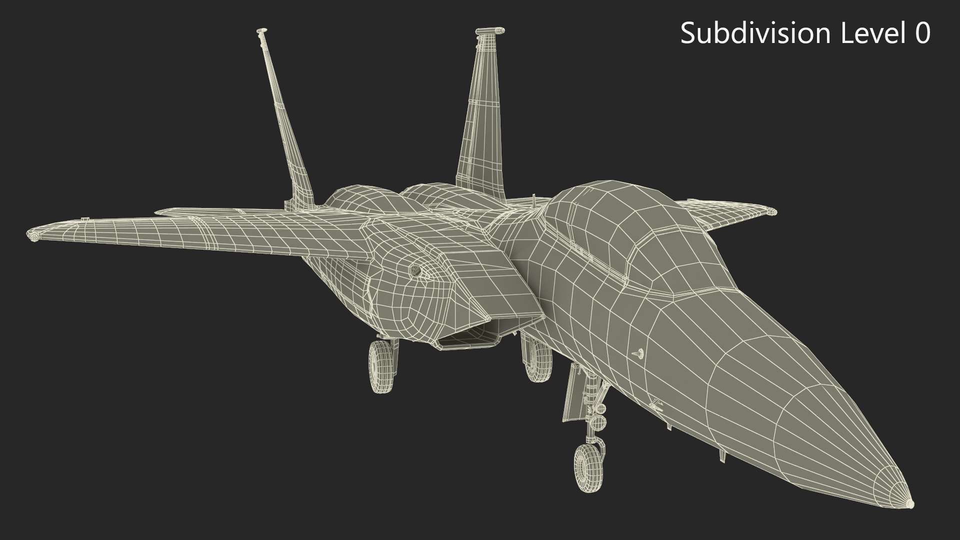 Multirole Strike Fighter 3D model