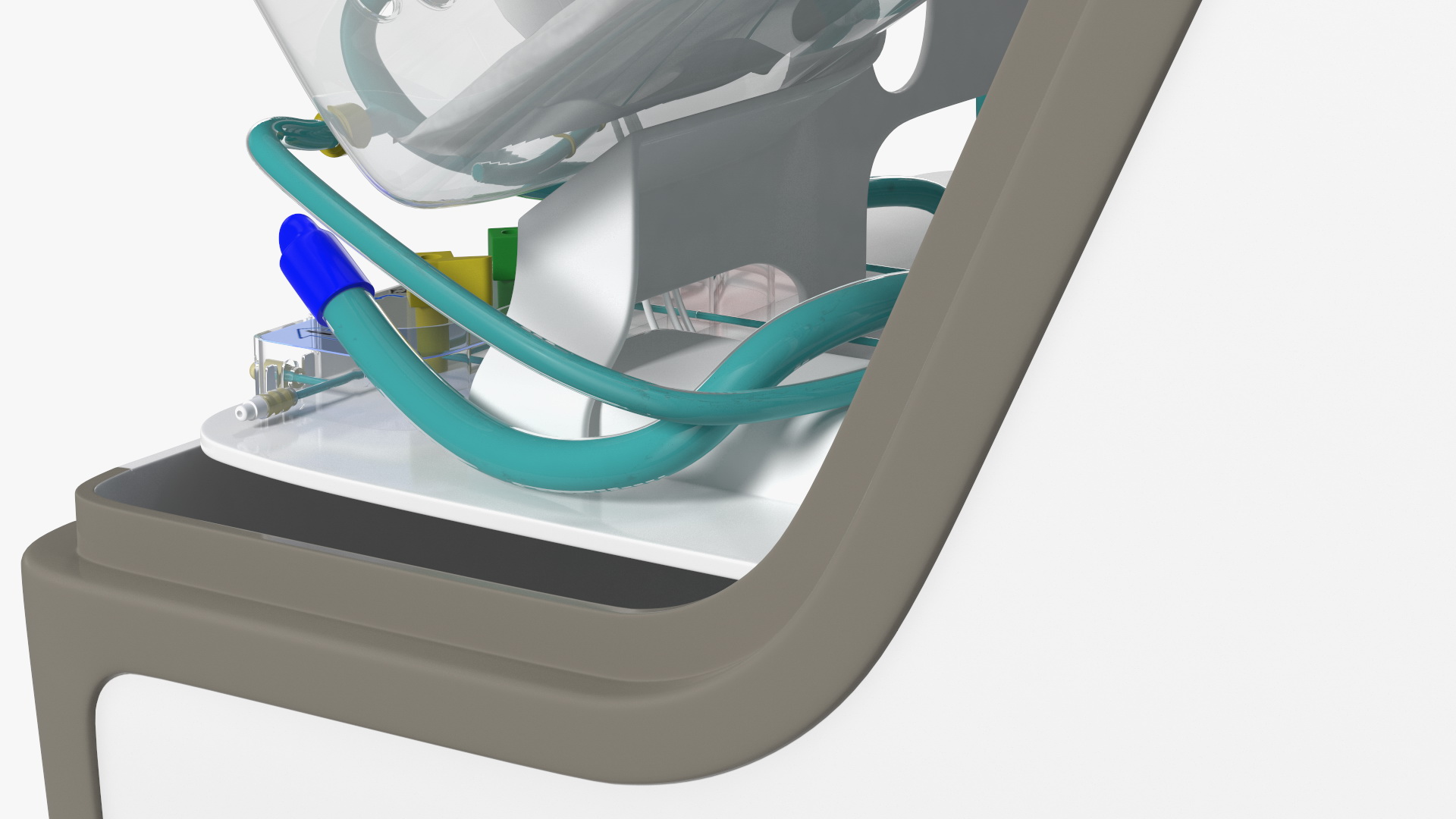 3D Organ Care System with Heart model