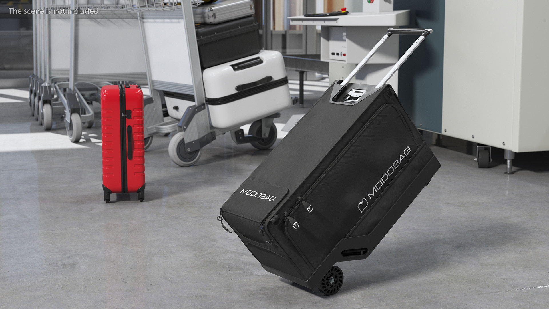 3D Modobag Motorized Suitcase