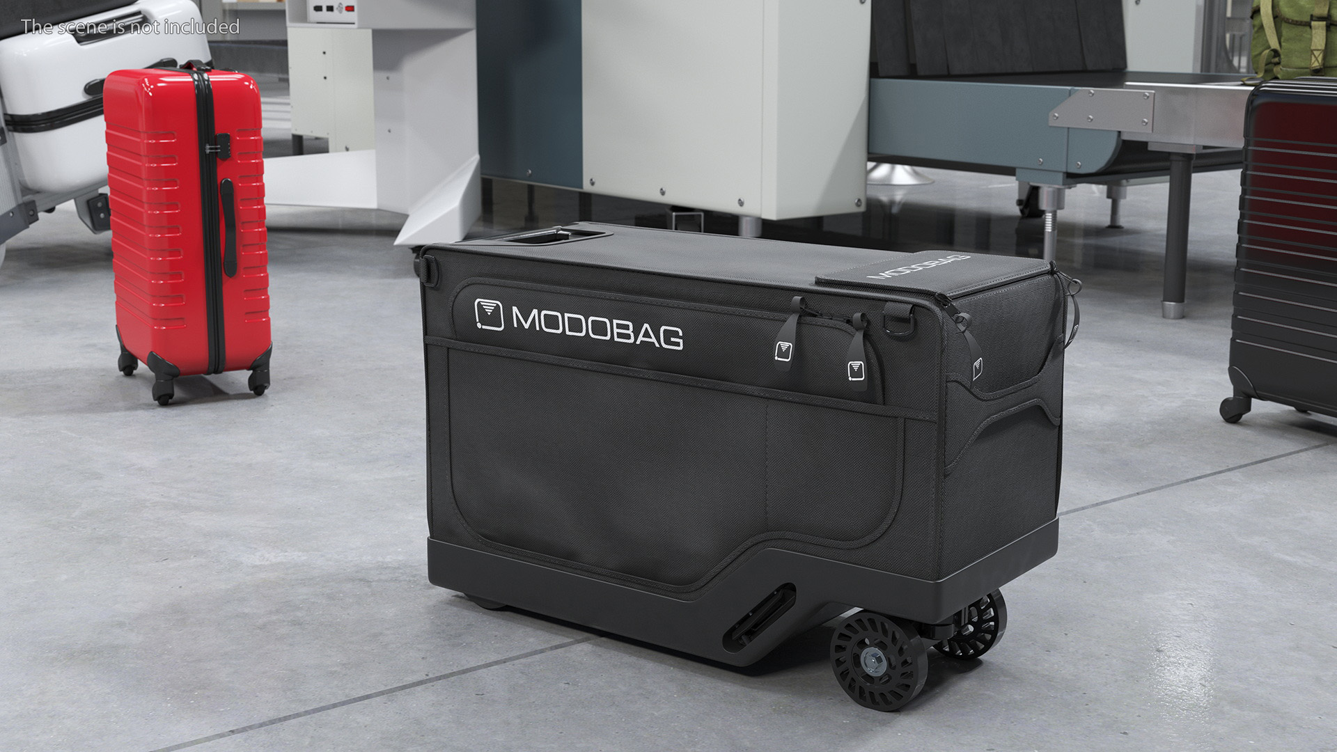 3D Modobag Motorized Suitcase