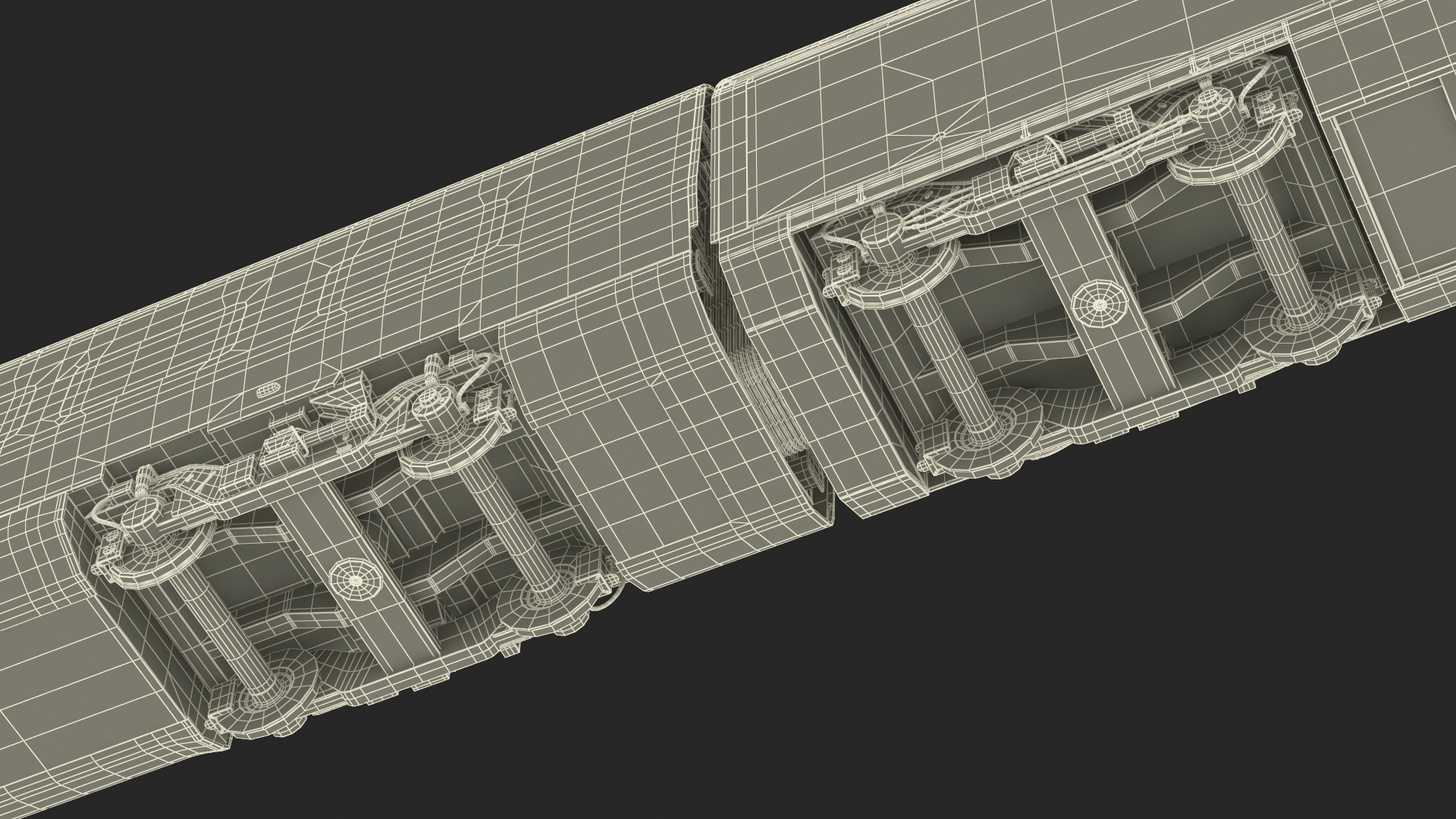 Amtrak Alstom Avelia Liberty Train 3D model