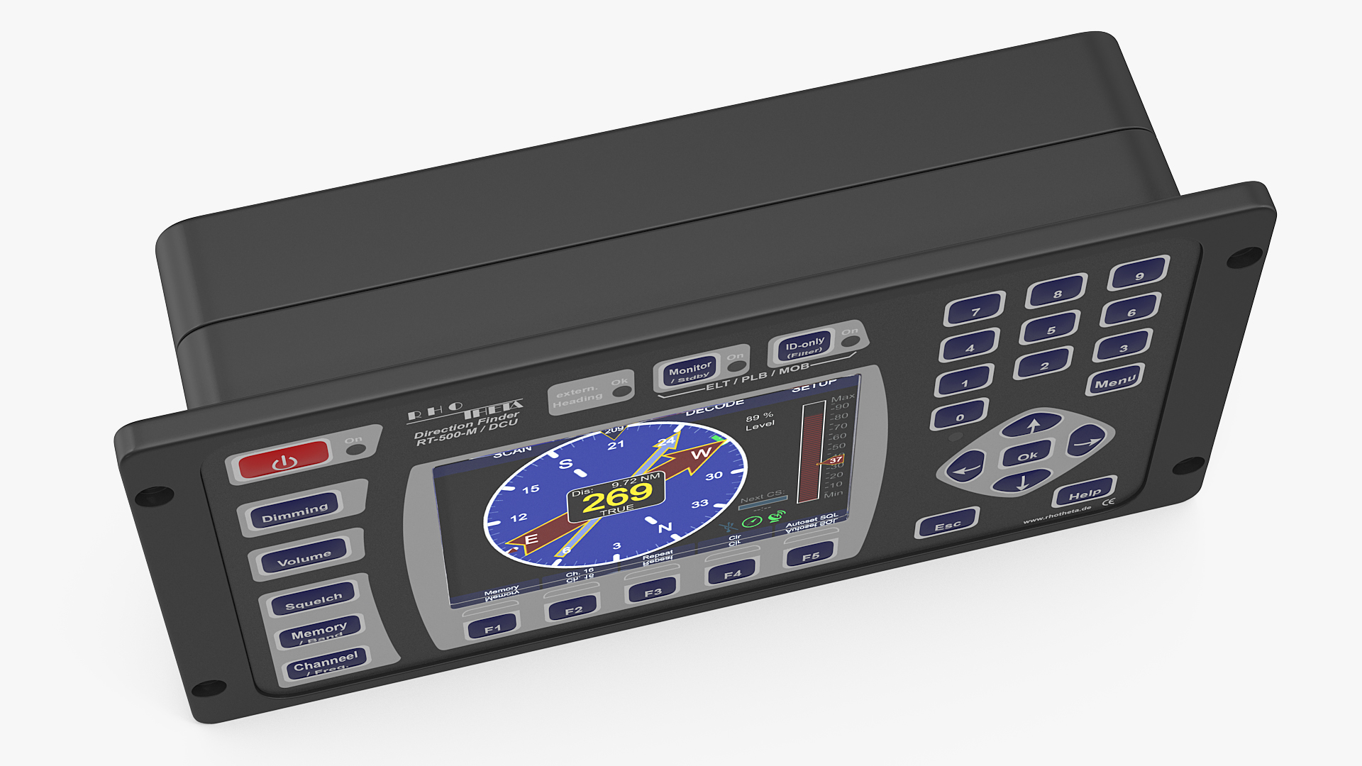 Rhotheta RT 500M SAR Direction Finder System 3D model