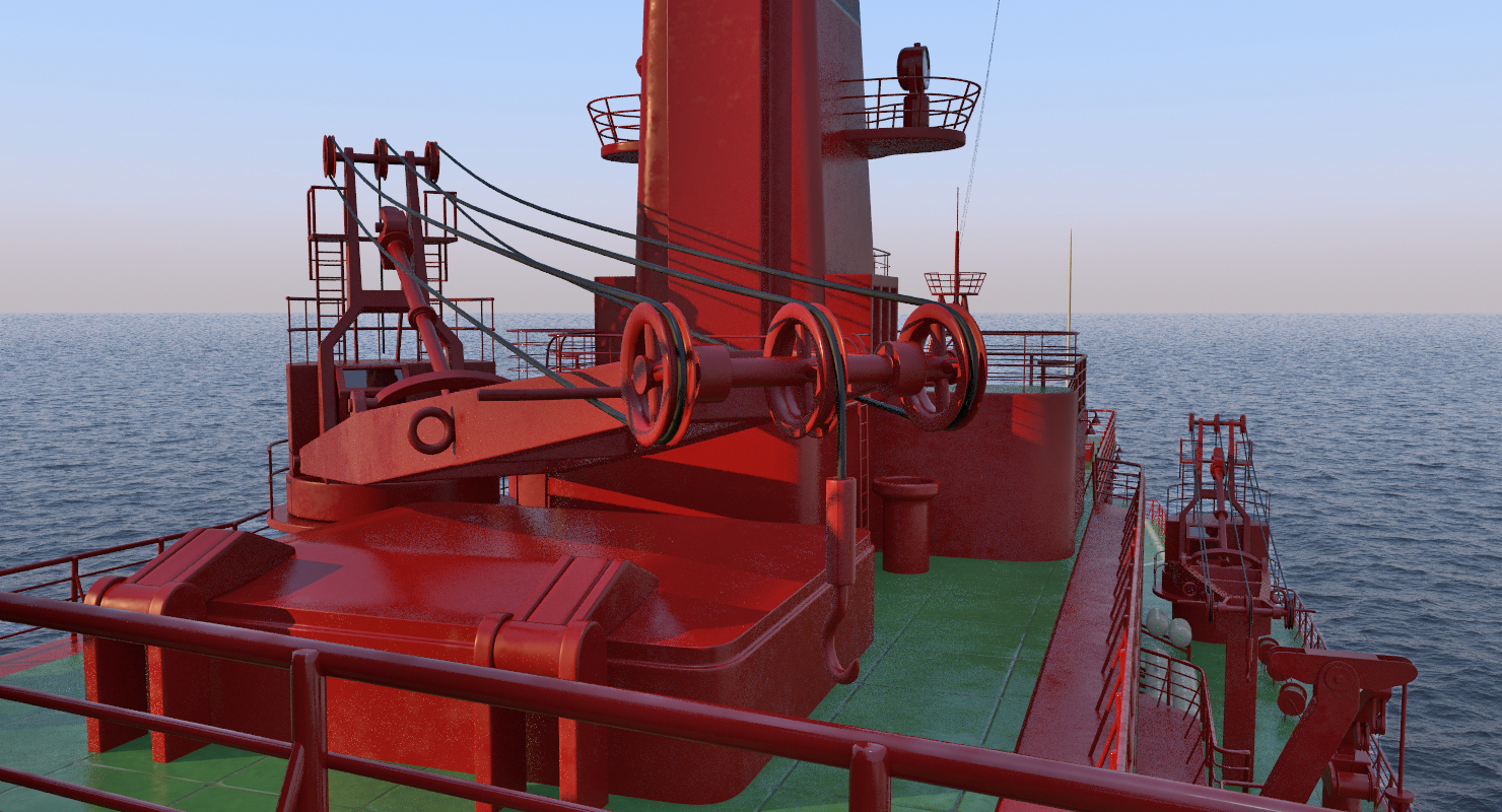 Nuclear Powered Icebreaker Yamal 3D