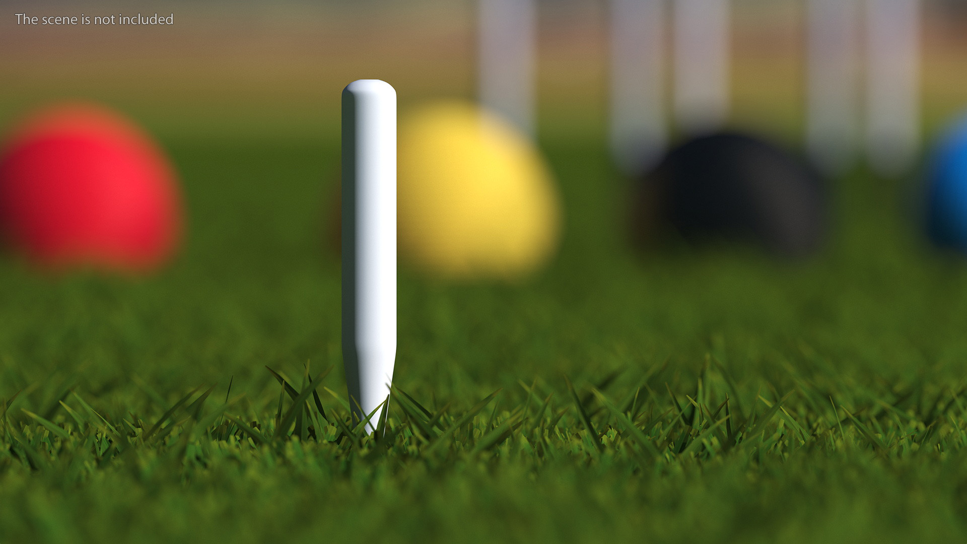 3D Croquet Set