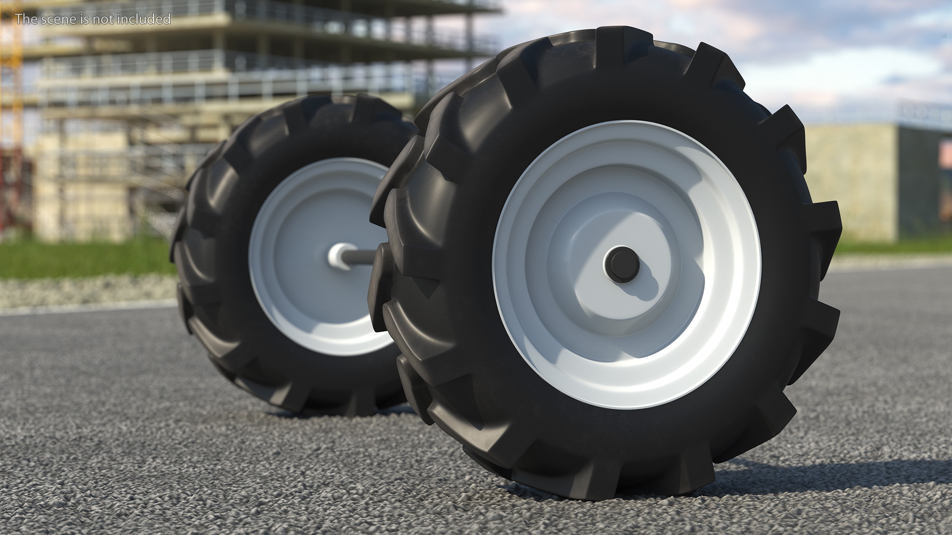 Wheel Axle Kit 3D model