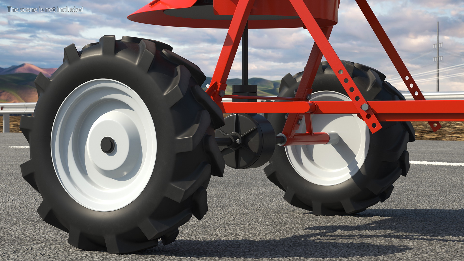 Wheel Axle Kit 3D model