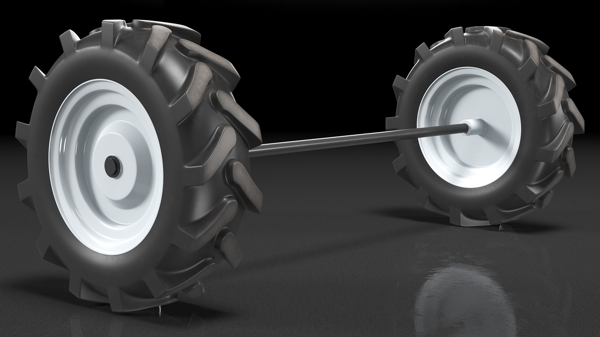 Wheel Axle Kit 3D model