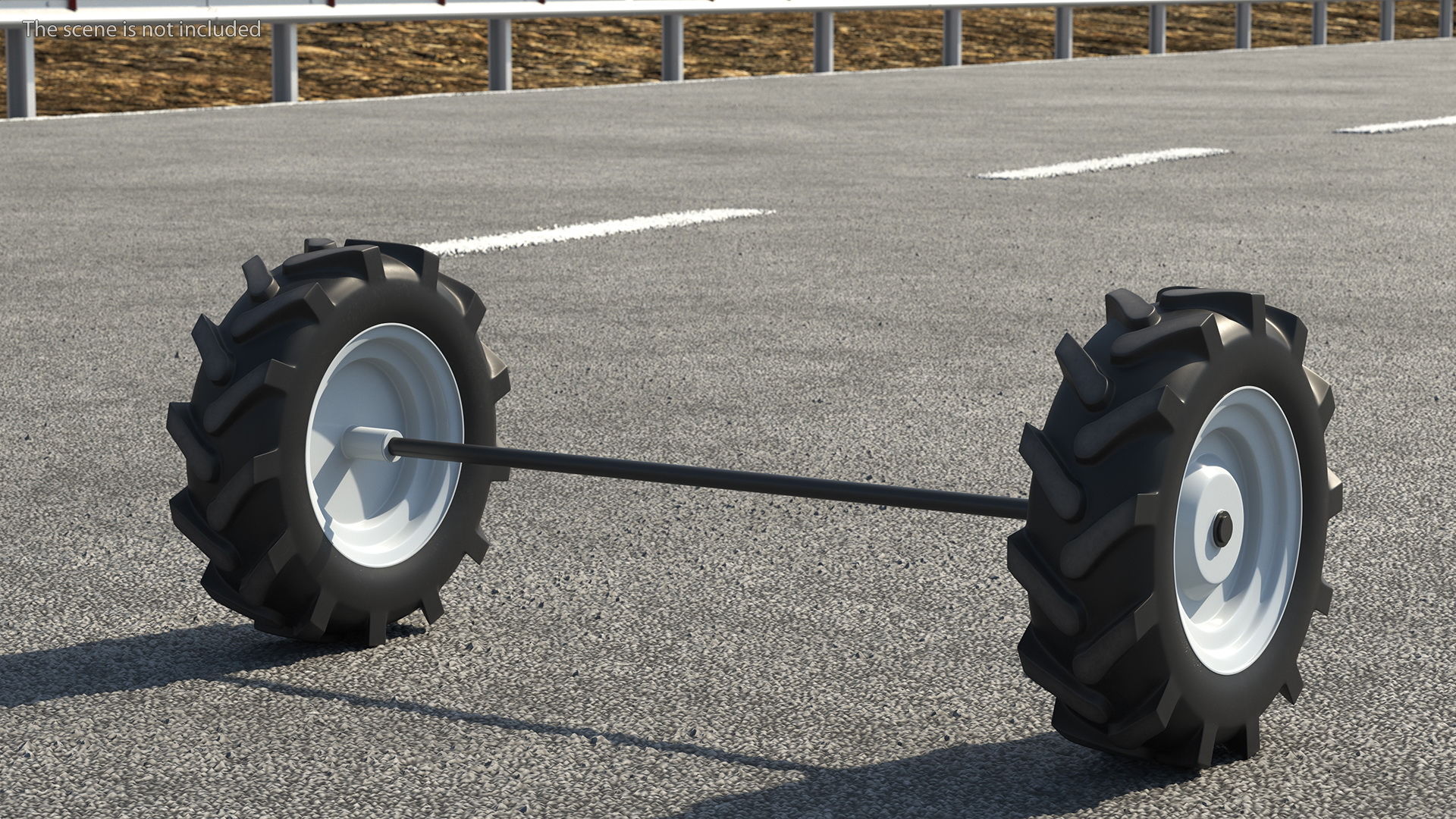 Wheel Axle Kit 3D model