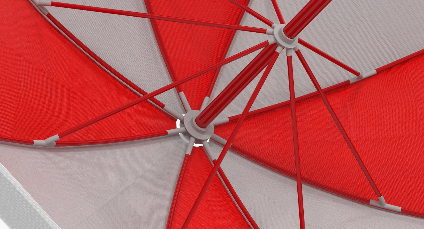 3D Open Umbrella model