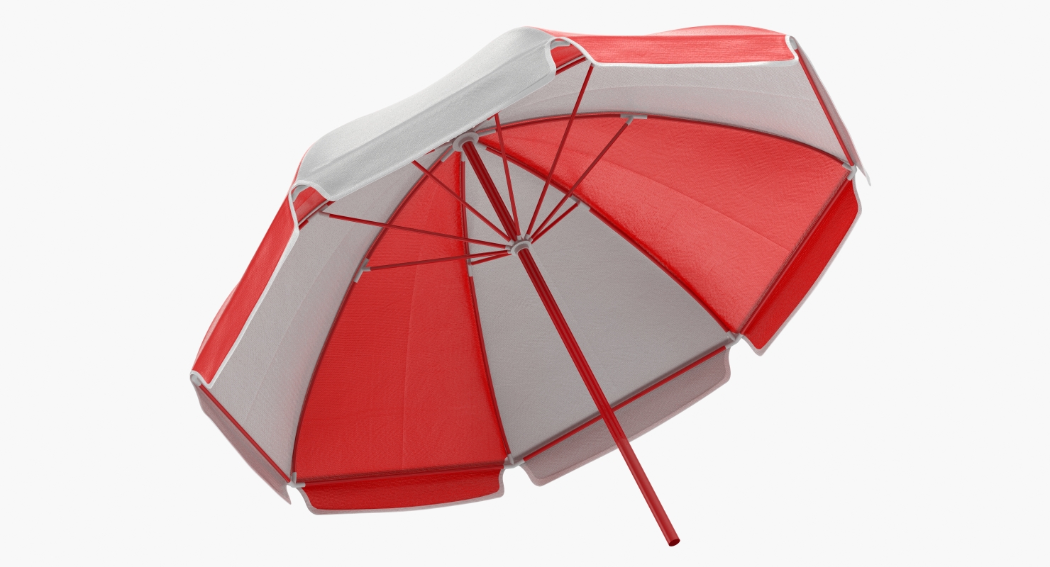 3D Open Umbrella model