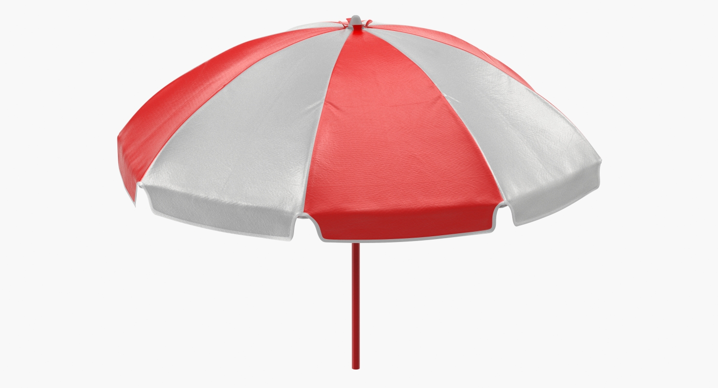 3D Open Umbrella model