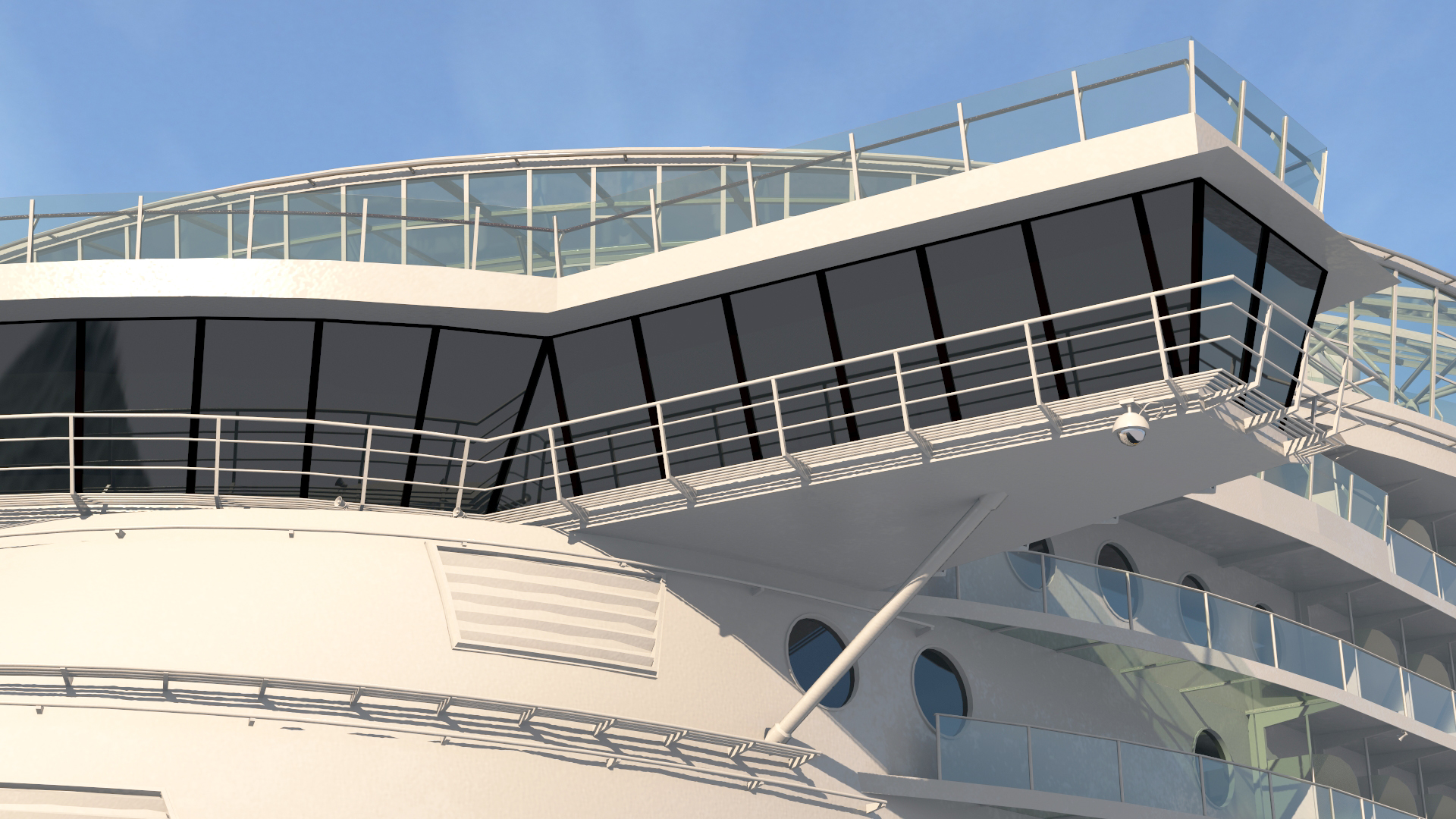 Oasis Class Cruise Ship Symphony of The Seas 3D model