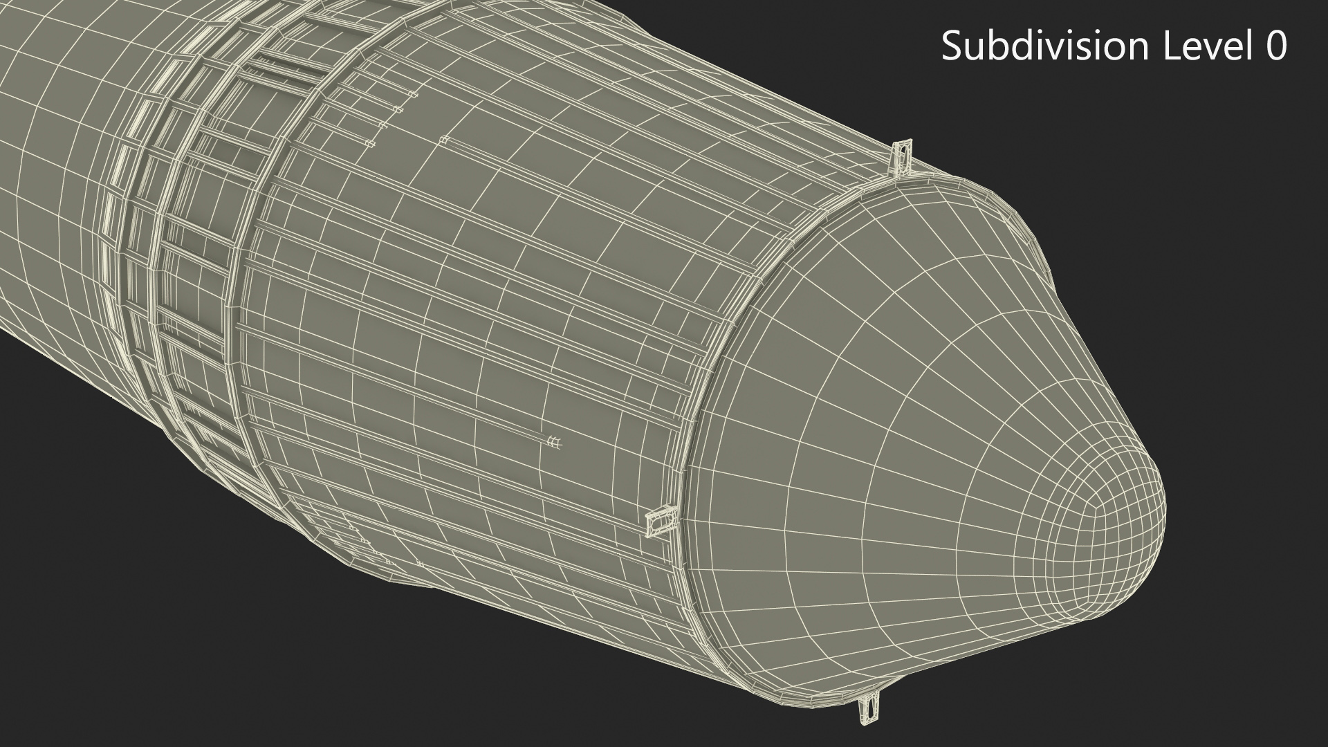 3D model Nebula 1 Rocket from Deep Blue Aerospace