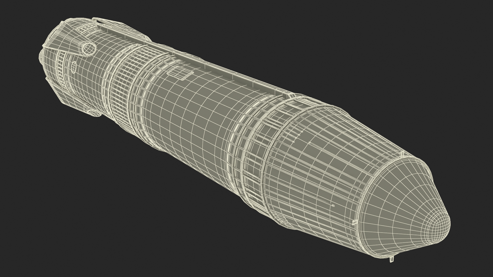 3D model Nebula 1 Rocket from Deep Blue Aerospace