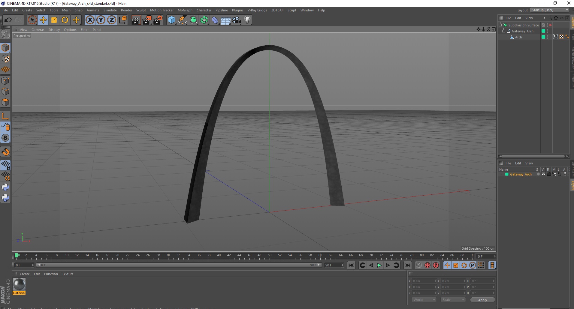 Gateway Arch 3D