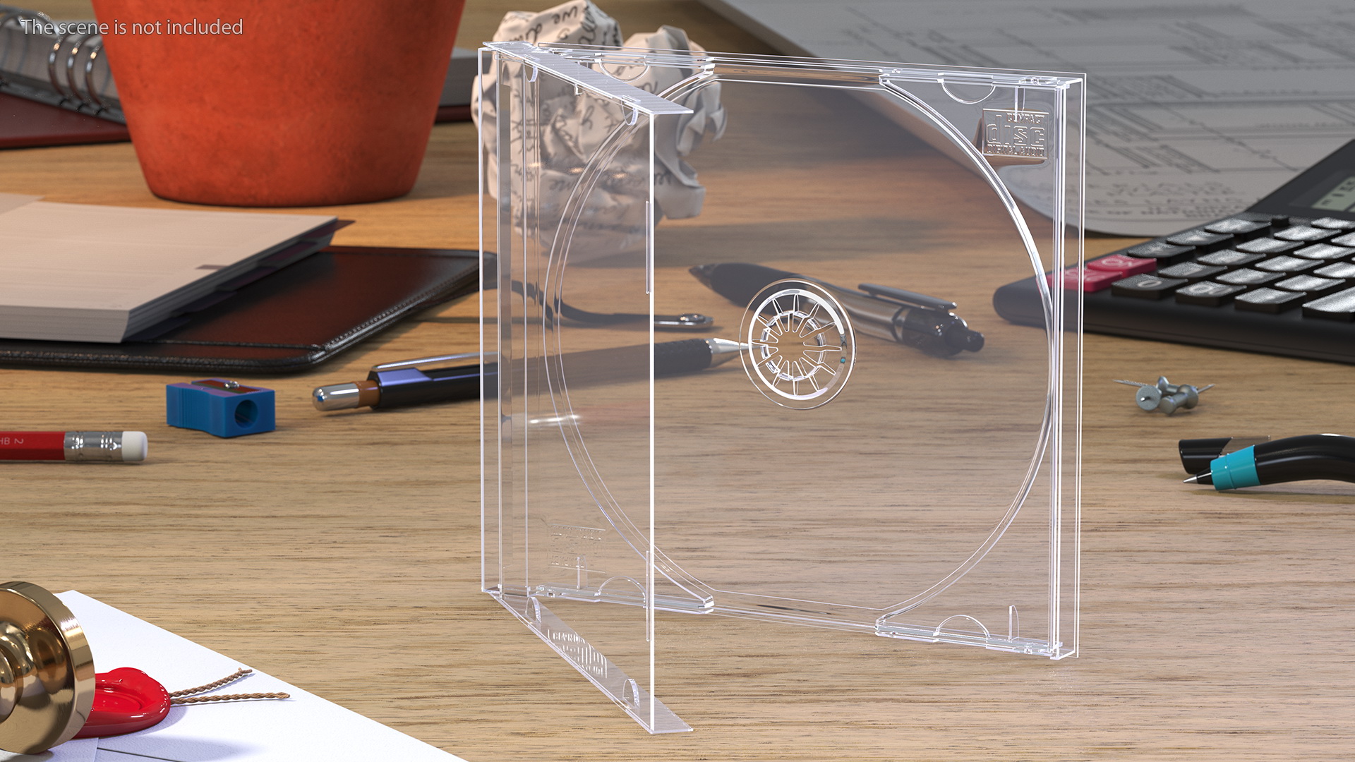 3D Single CD Jewel Case Clear