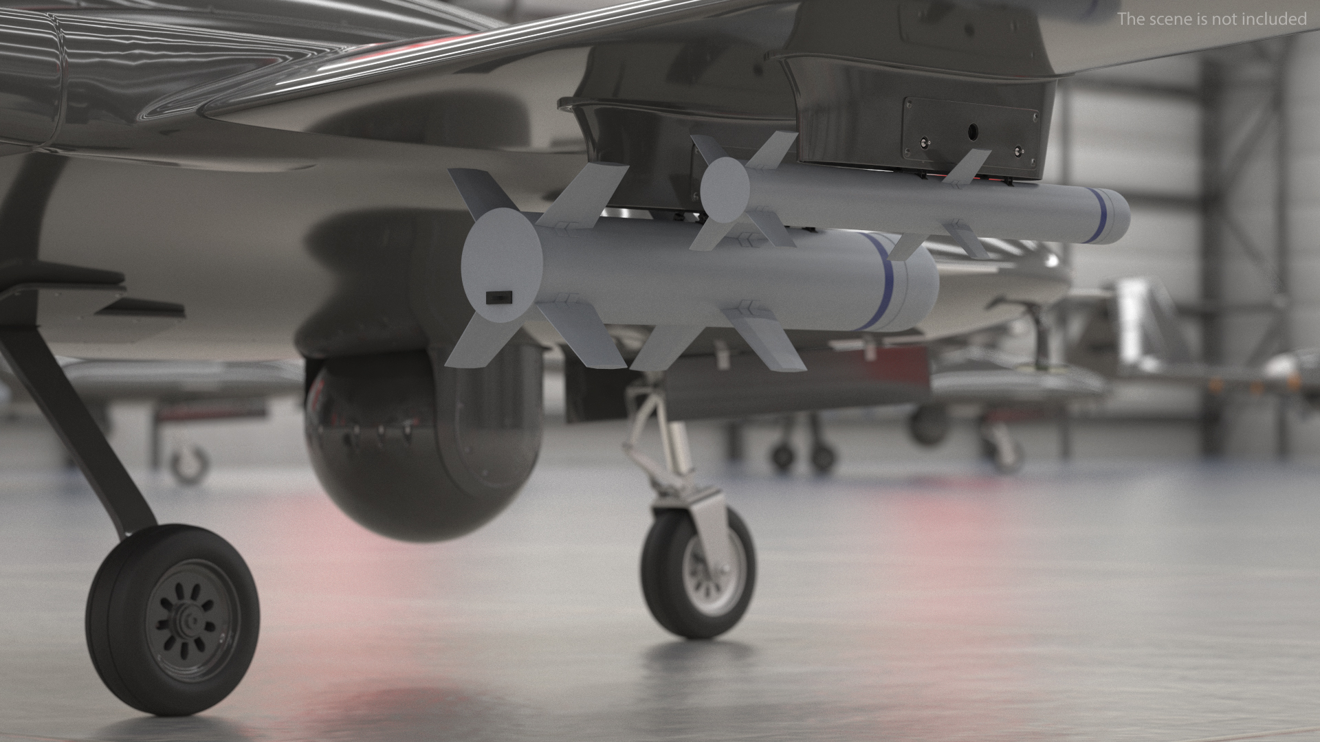 3D model Unmanned Combat Aerial Vehicle