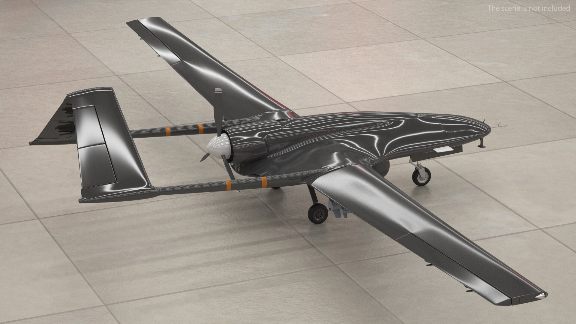 3D model Unmanned Combat Aerial Vehicle