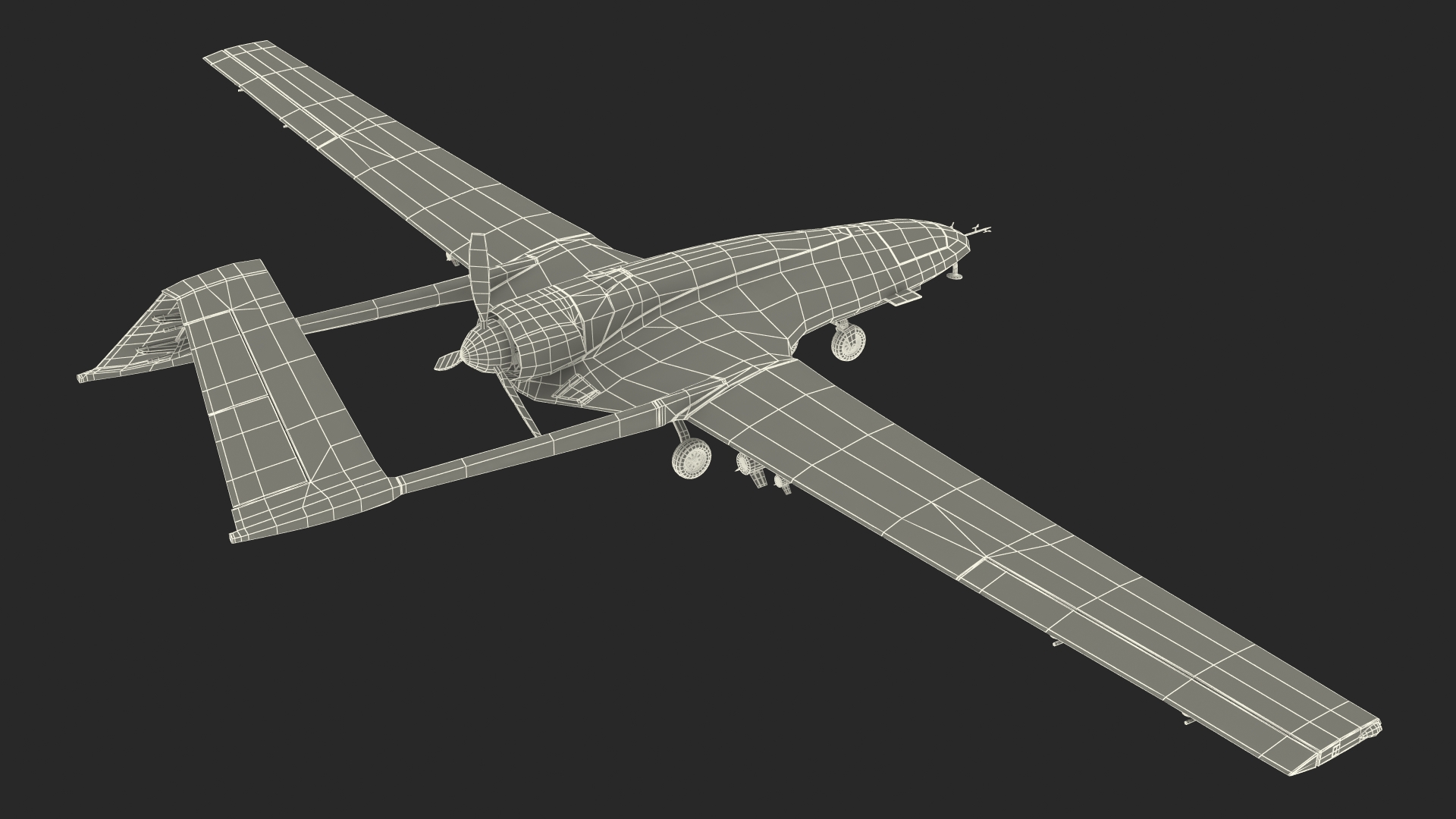 3D model Unmanned Combat Aerial Vehicle