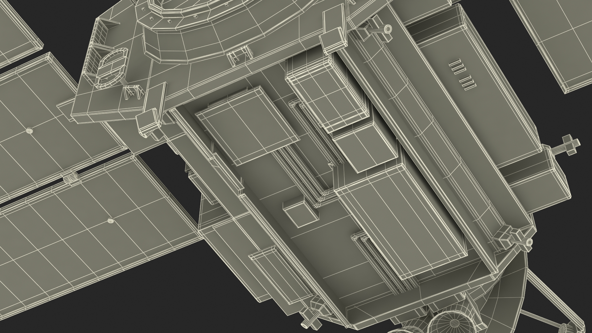 3D QuikSCAT Satellite model