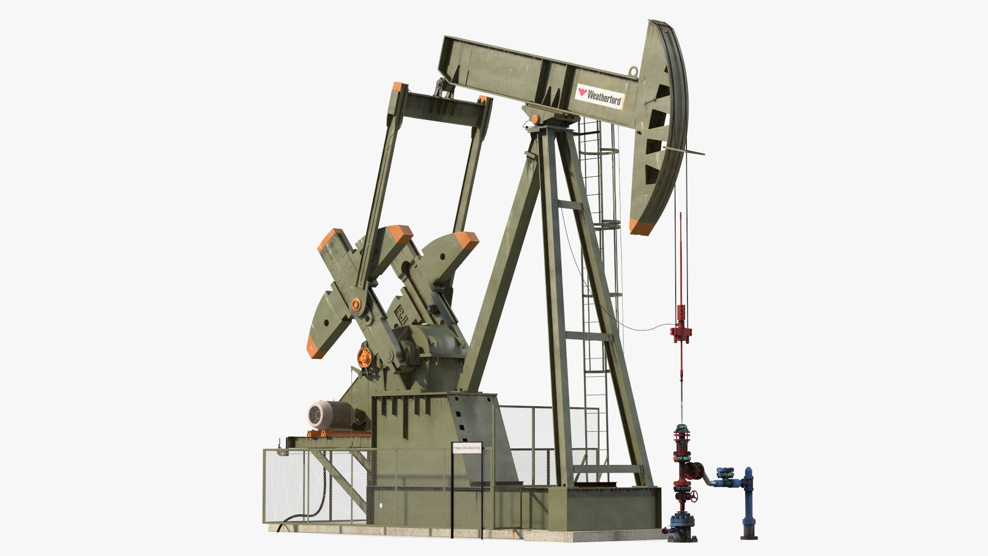 Oil Pumpjack 3D