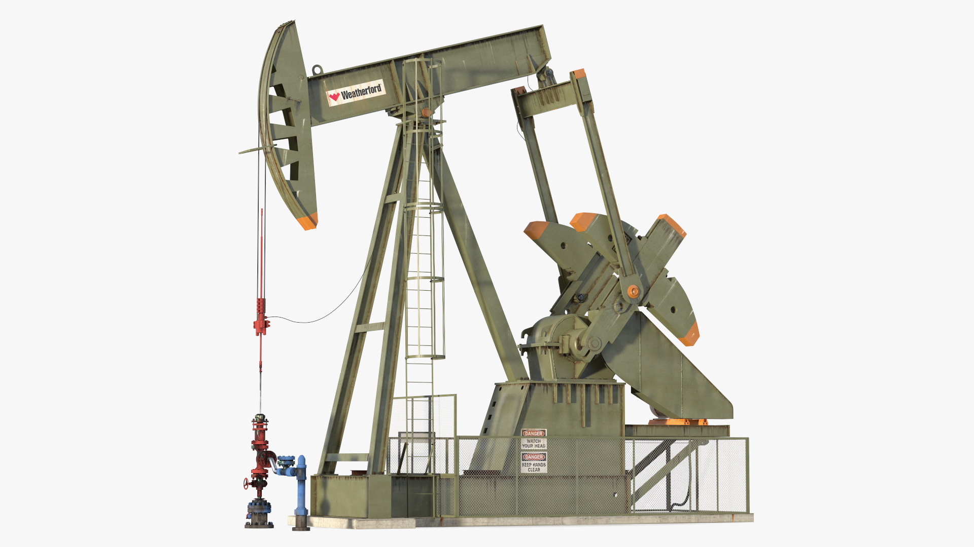 Oil Pumpjack 3D