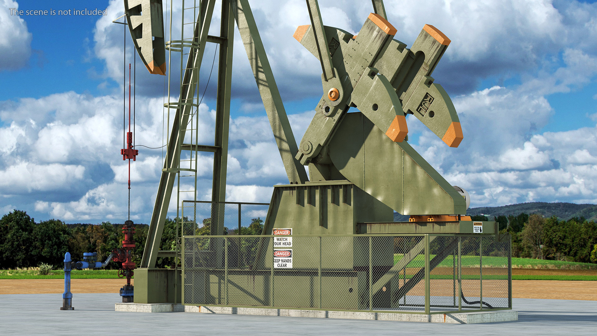 Oil Pumpjack 3D