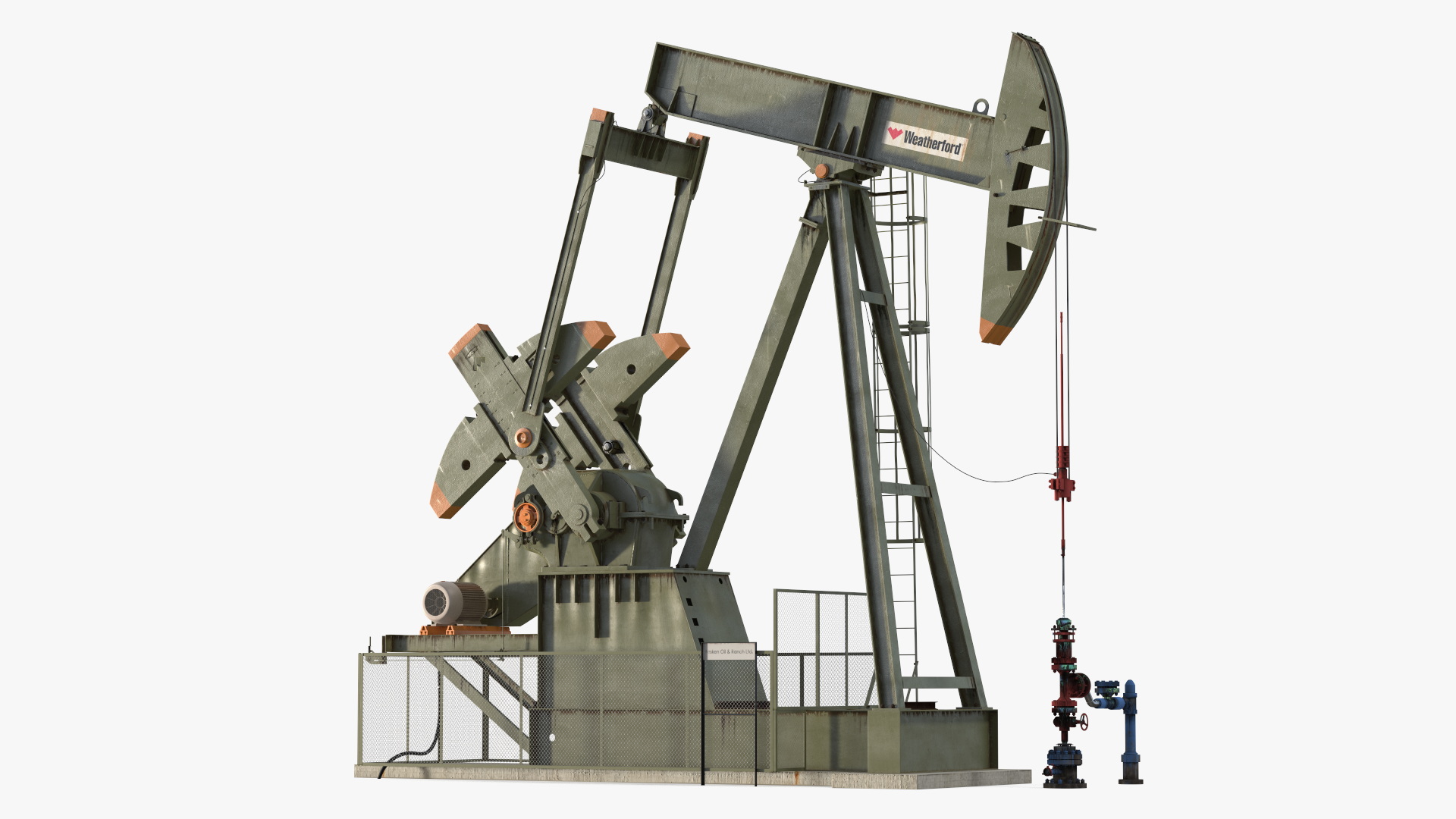 Oil Pumpjack 3D