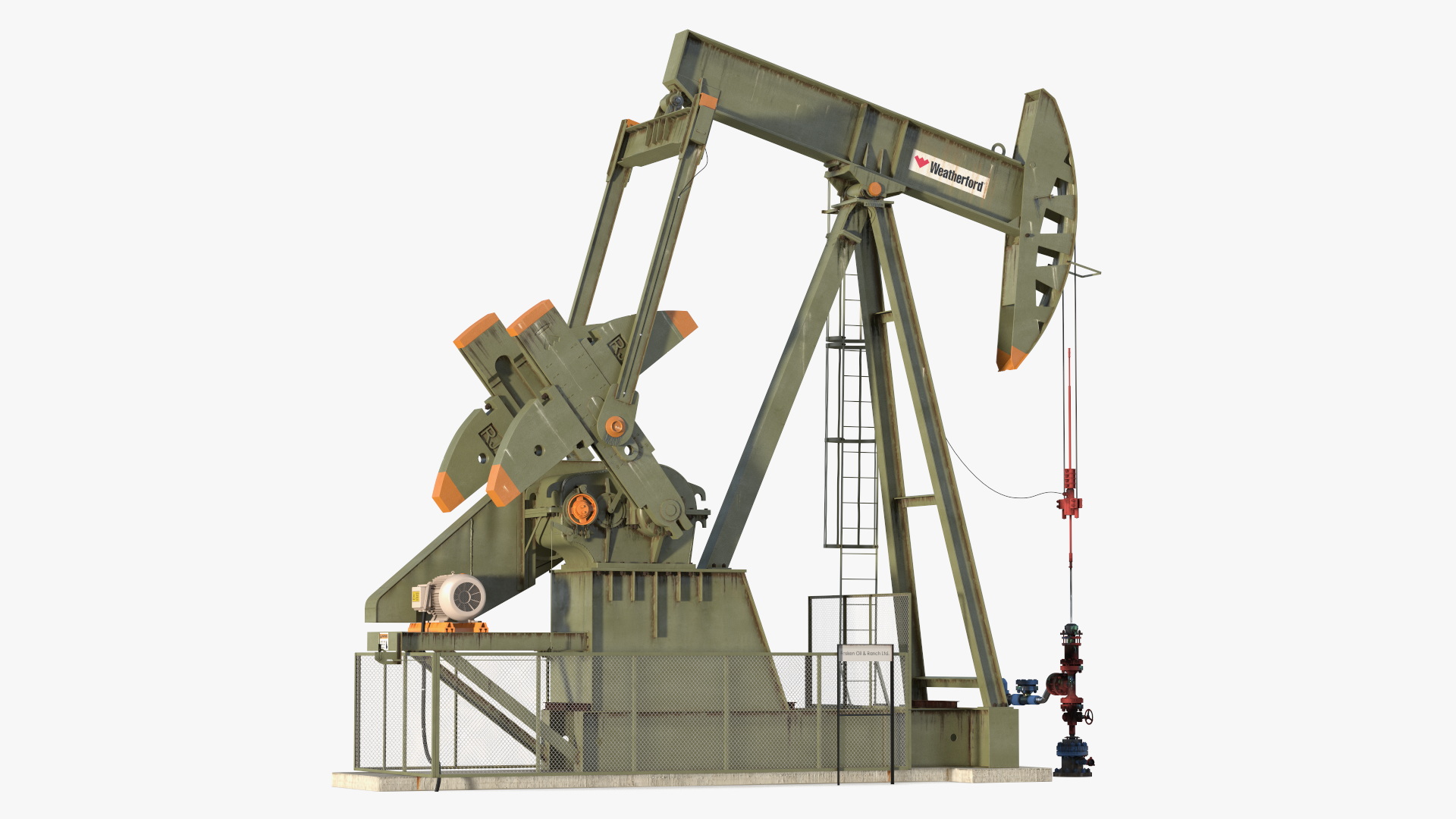 Oil Pumpjack 3D