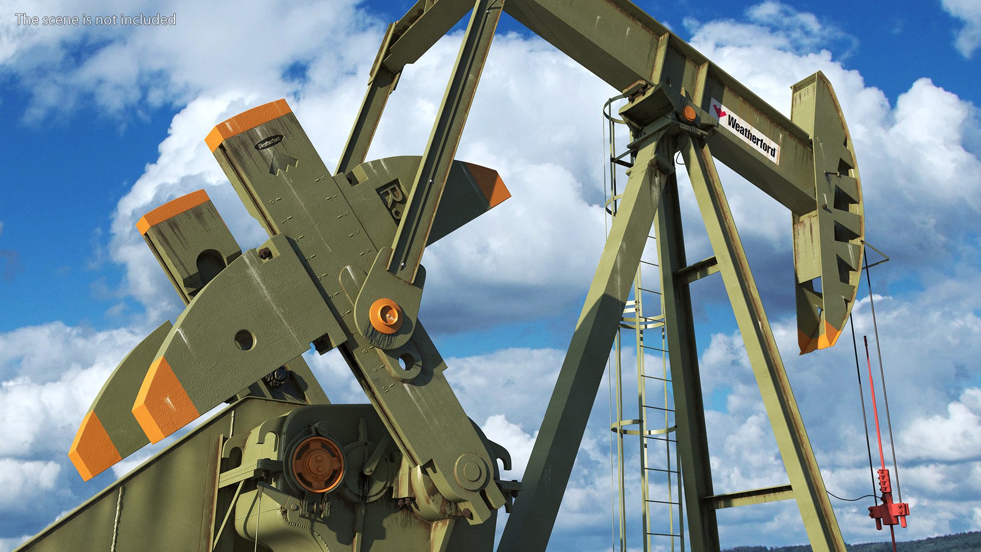 Oil Pumpjack 3D