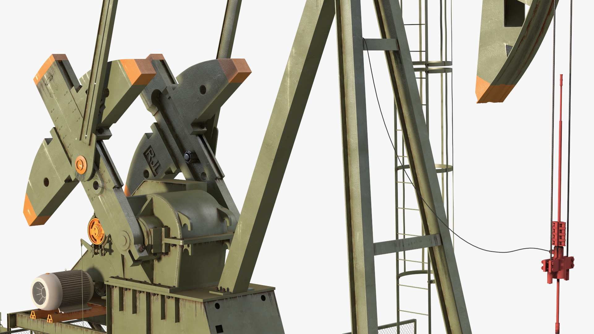 Oil Pumpjack 3D