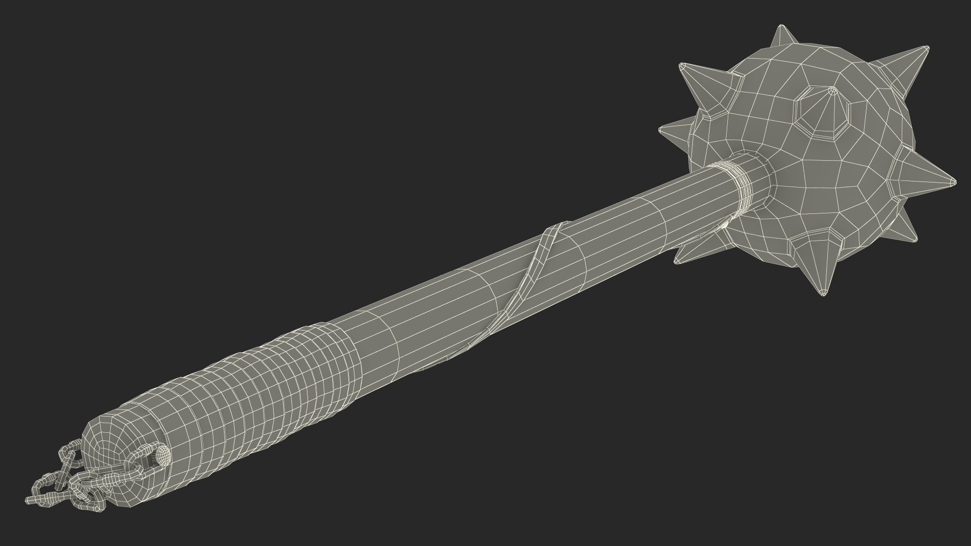 3D Morningstar Mace