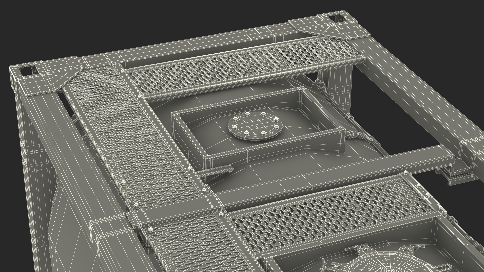 Tank Container 3D model