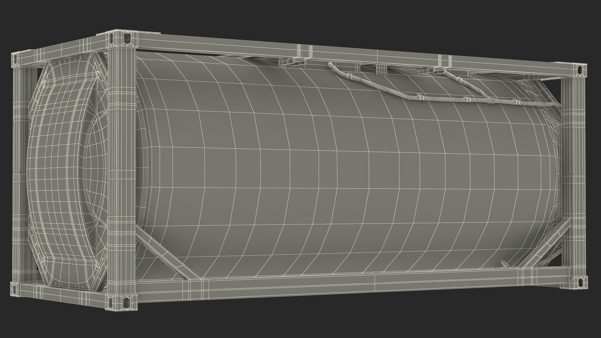 Tank Container 3D model