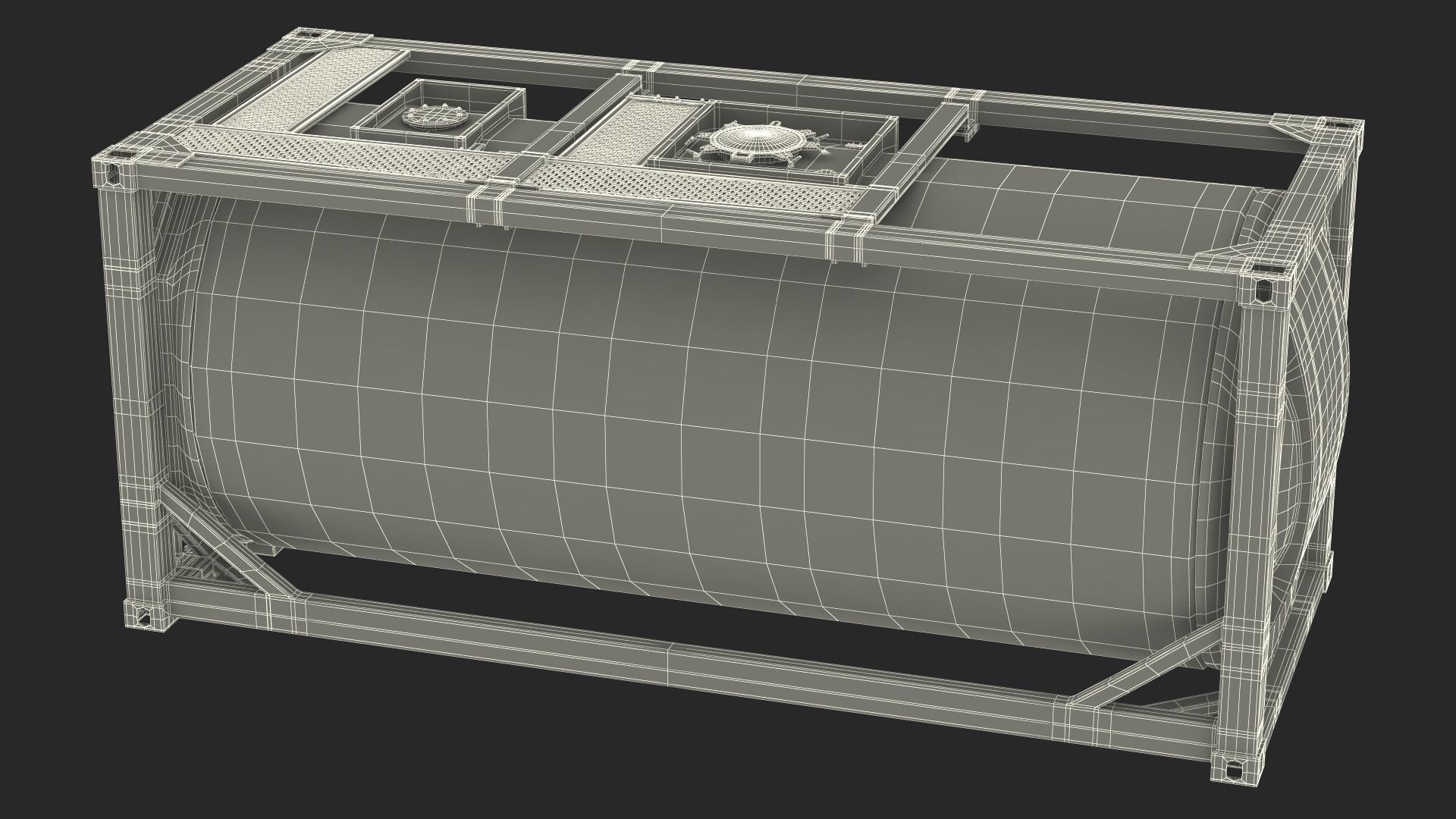 Tank Container 3D model