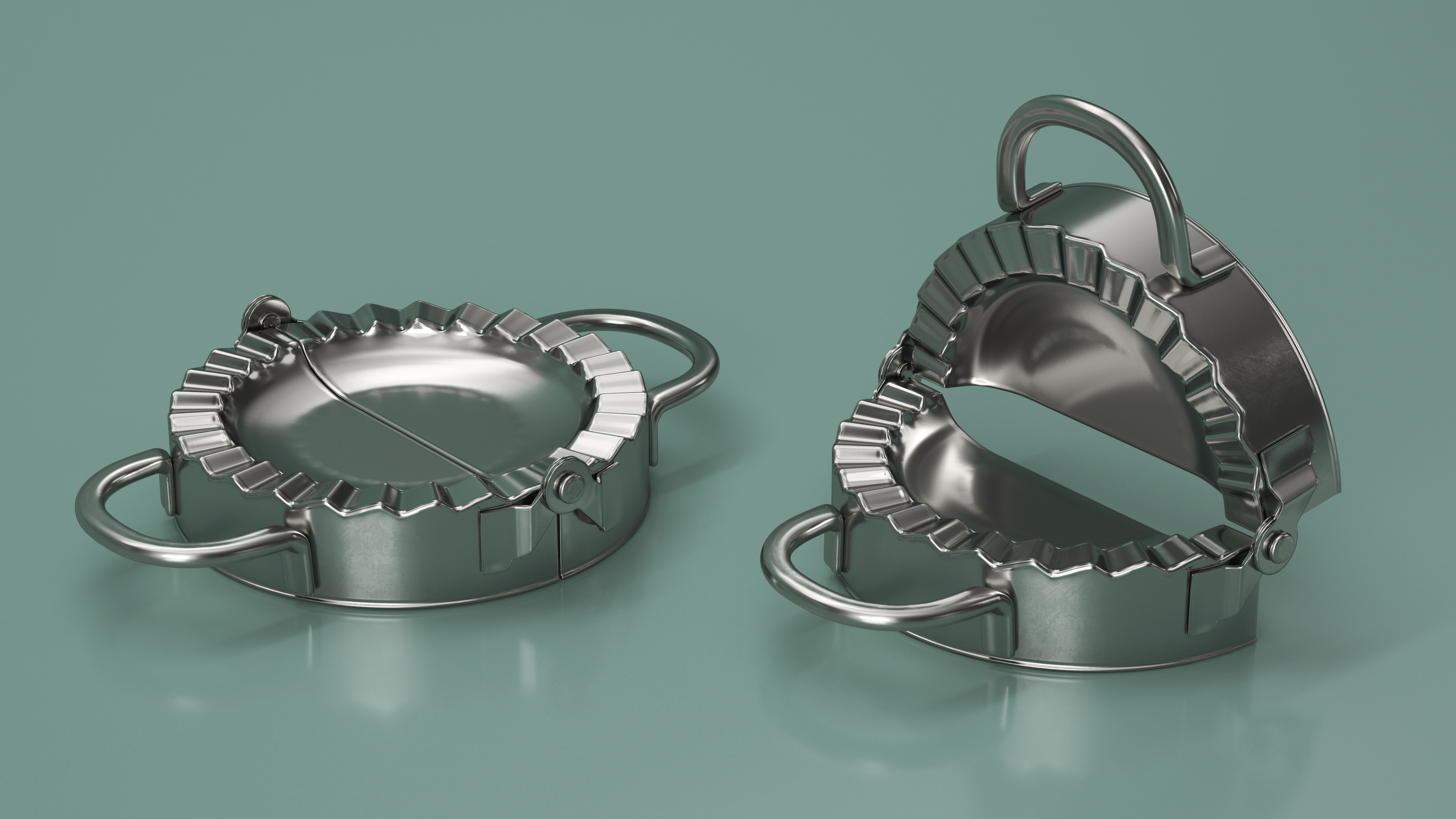 Dumpling Maker Open 3D model