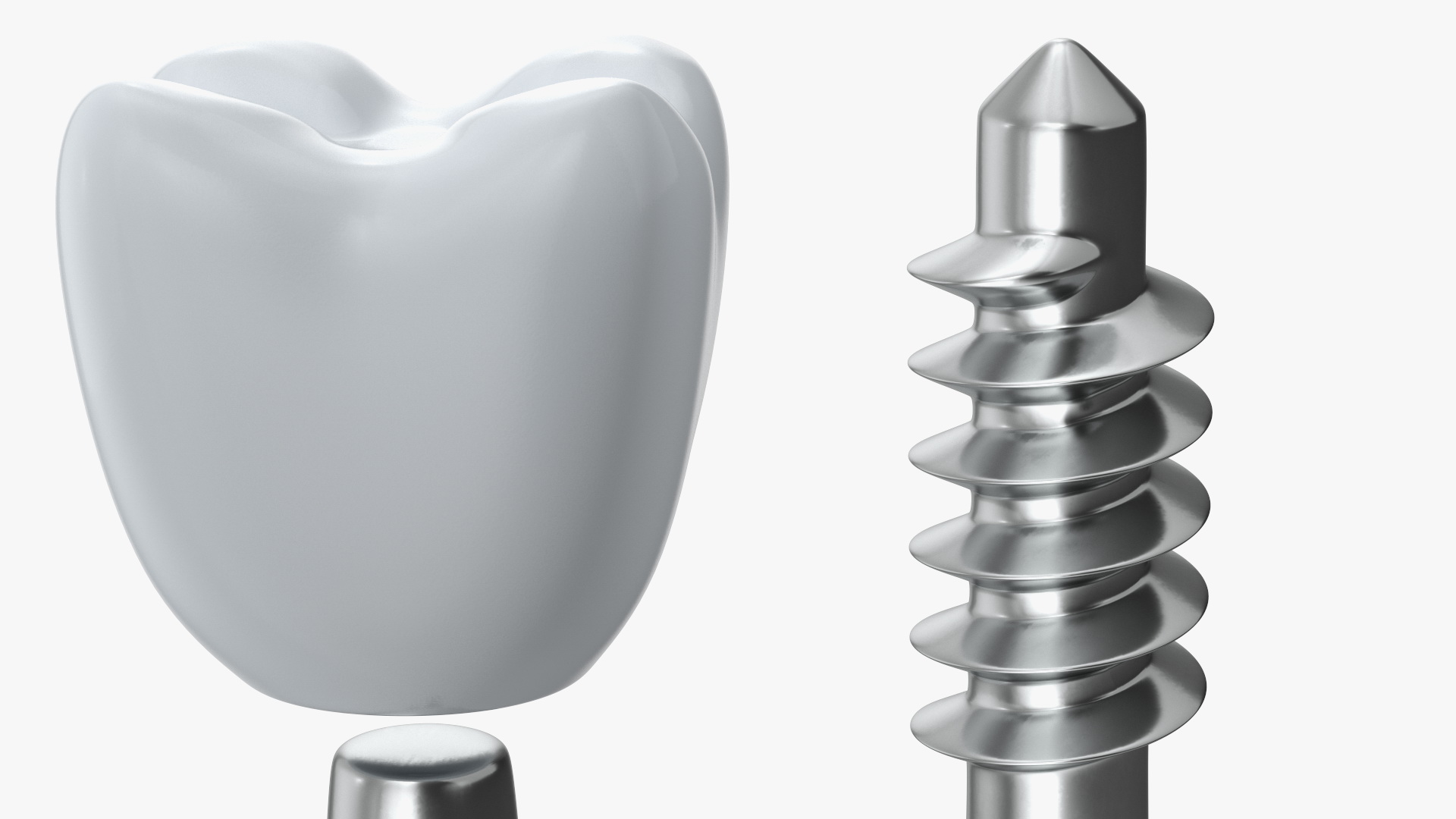 3D BCS Series Dental Implants 5 cm