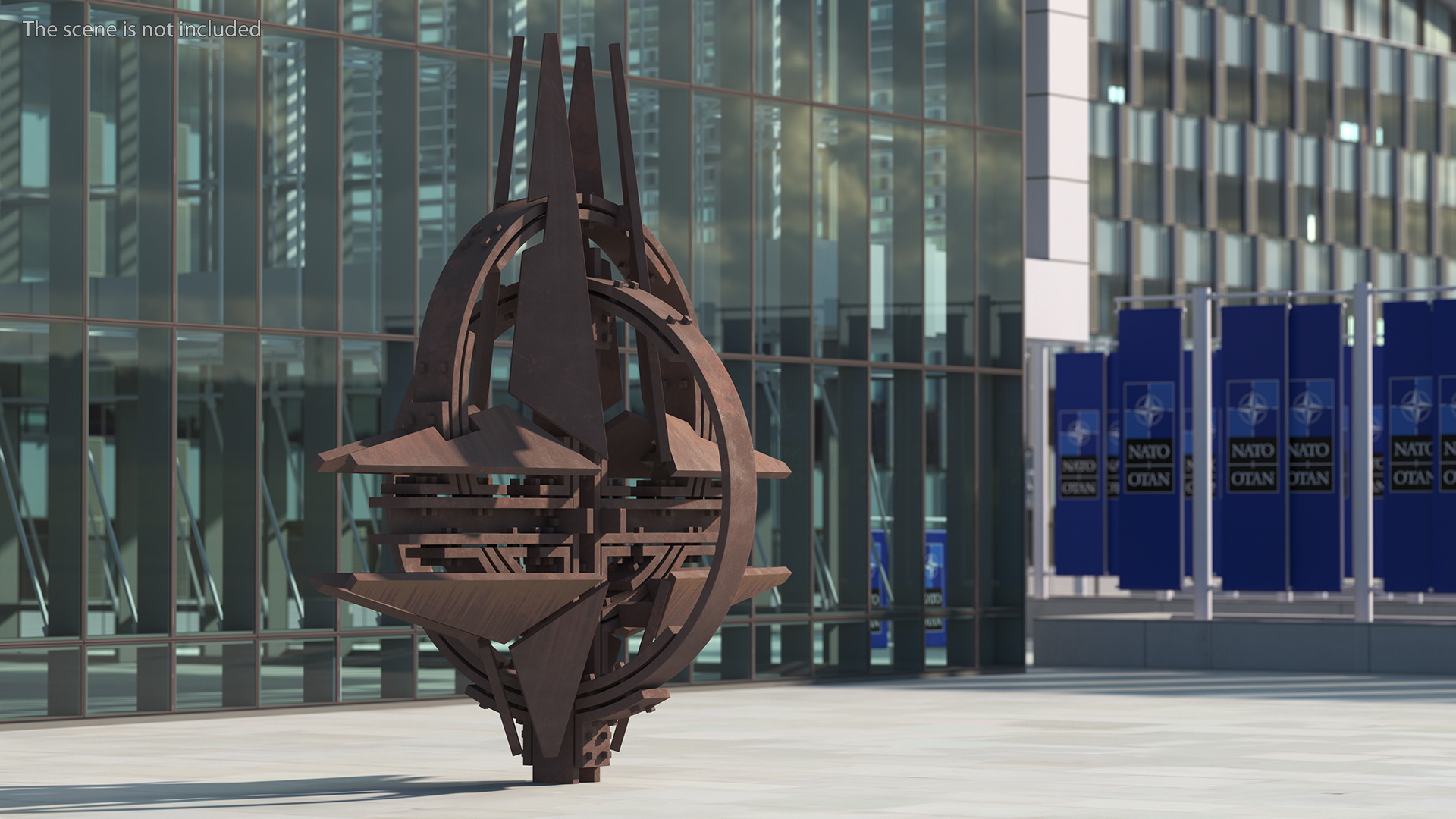 NATO Sculpture 3D model