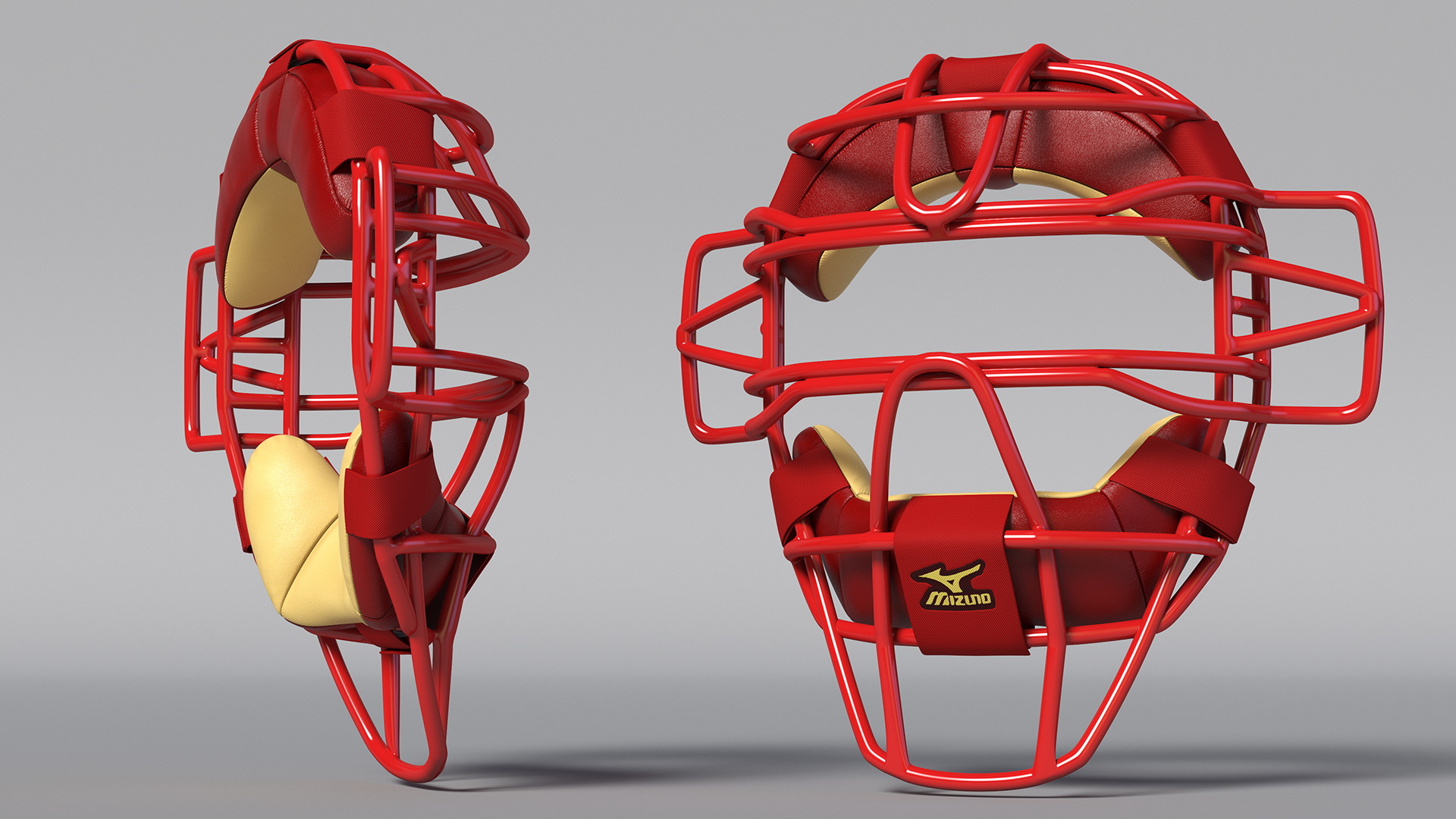 Mizuno Baseball Catchers Mask 3D model