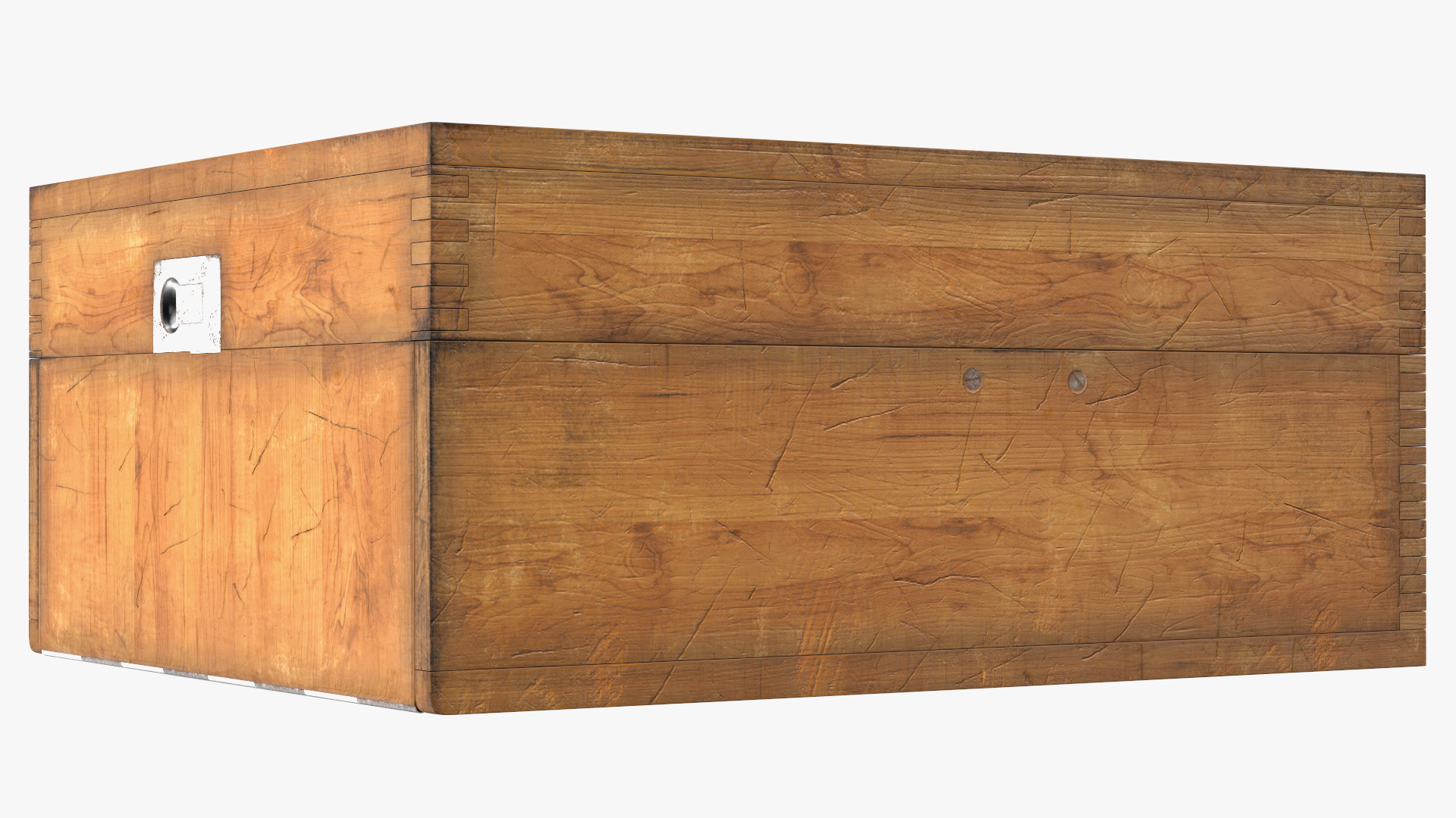 3D model Old Wooden Case