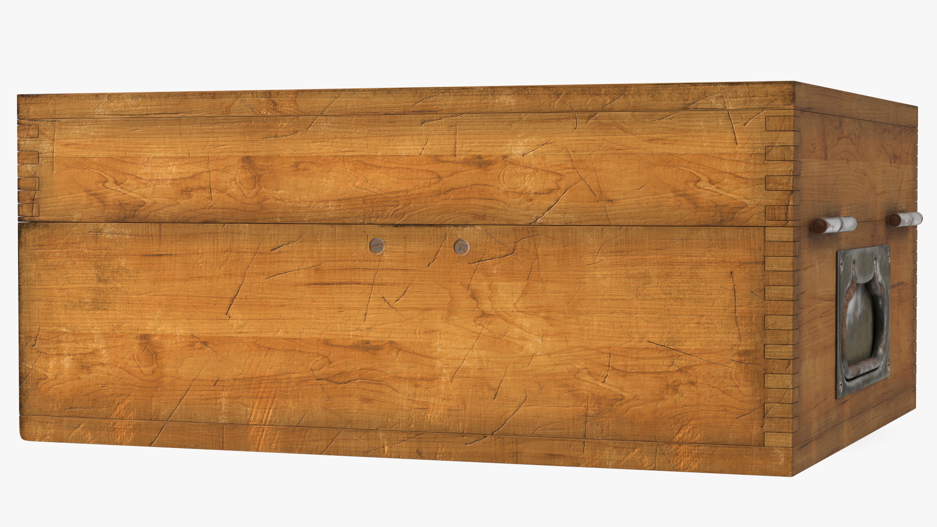 3D model Old Wooden Case