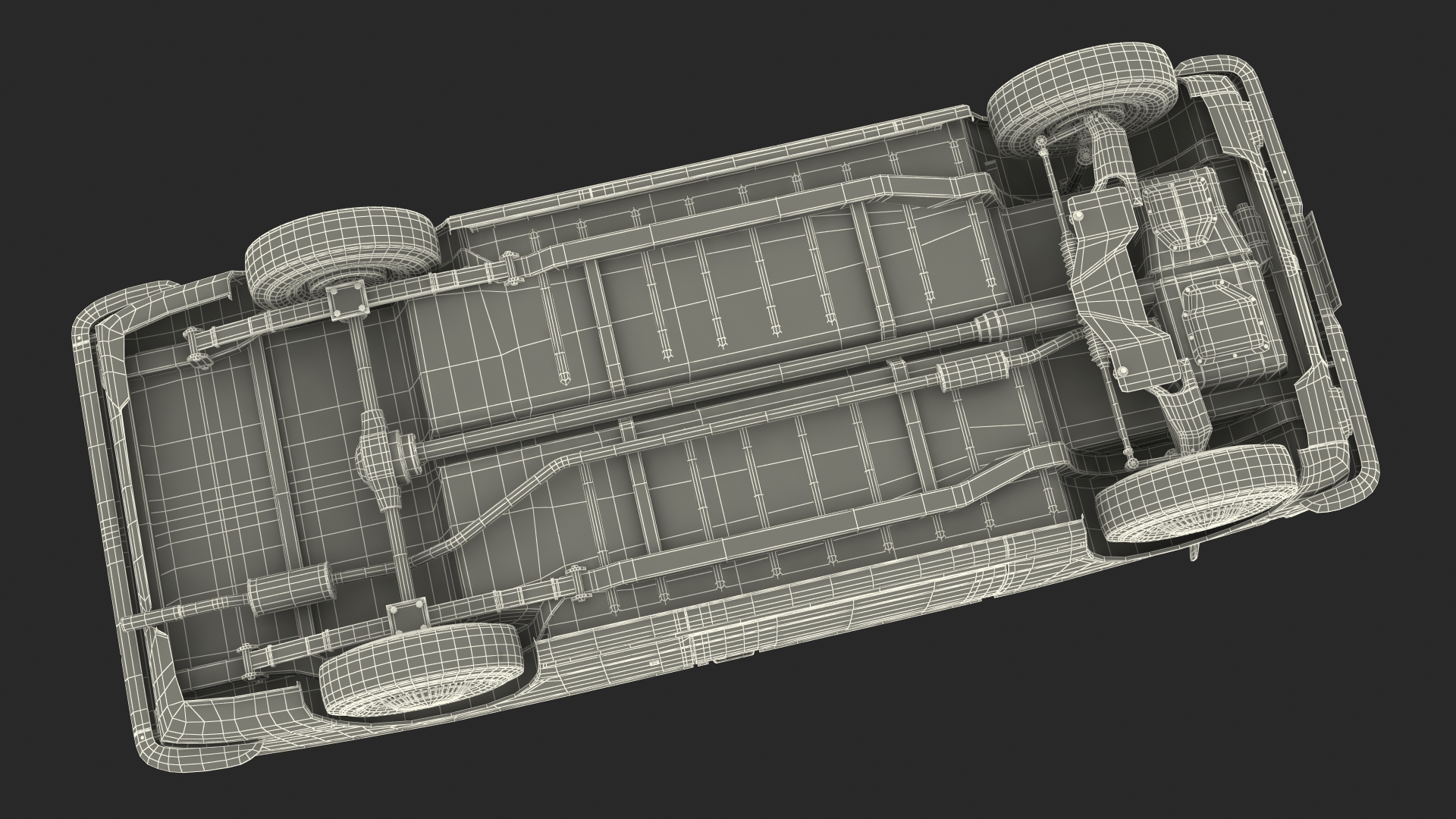 1st Generation Toyota Corolla E10 1966 White 3D model