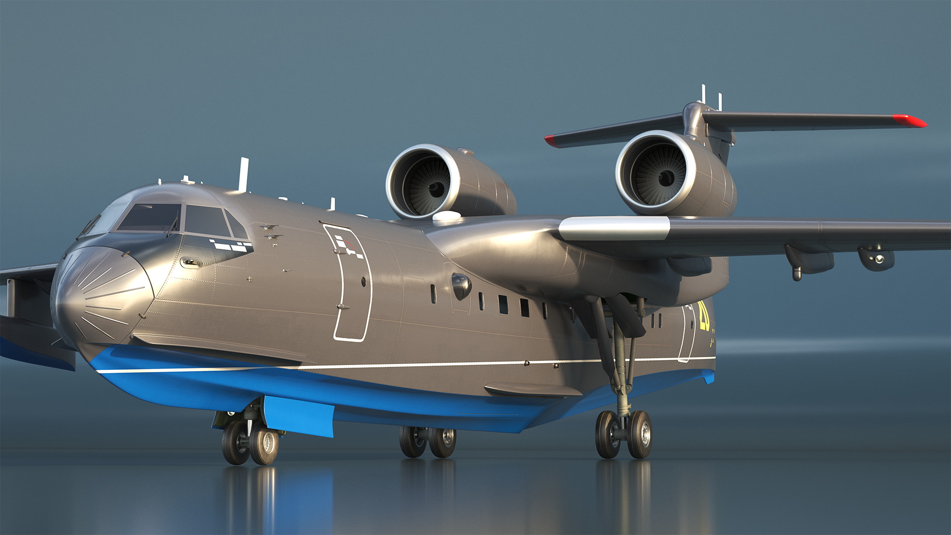 3D Be 200 Amphibious Aircraft