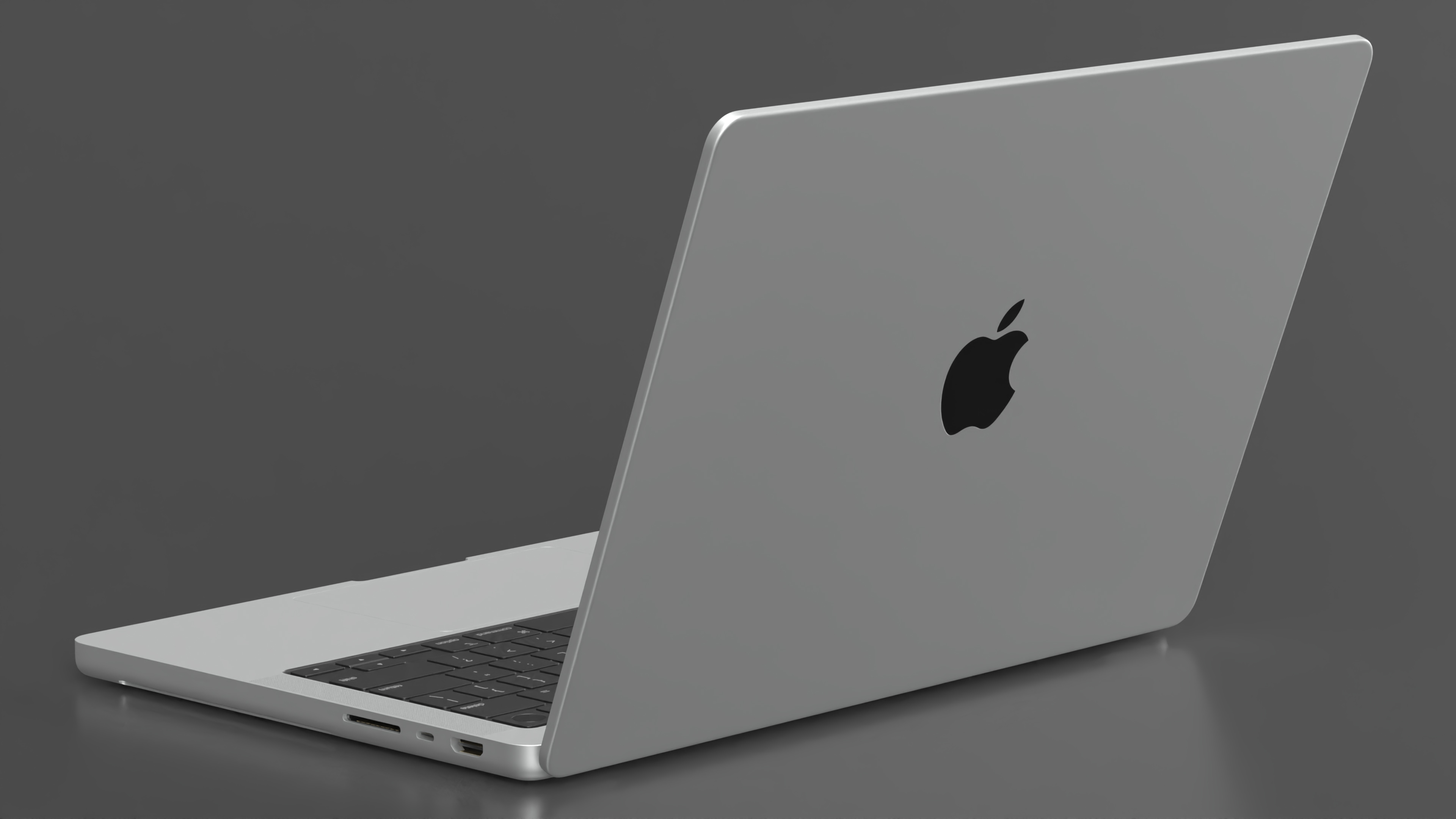 MacBook Pro 14 M2 with Detailed Inner Structure 3D