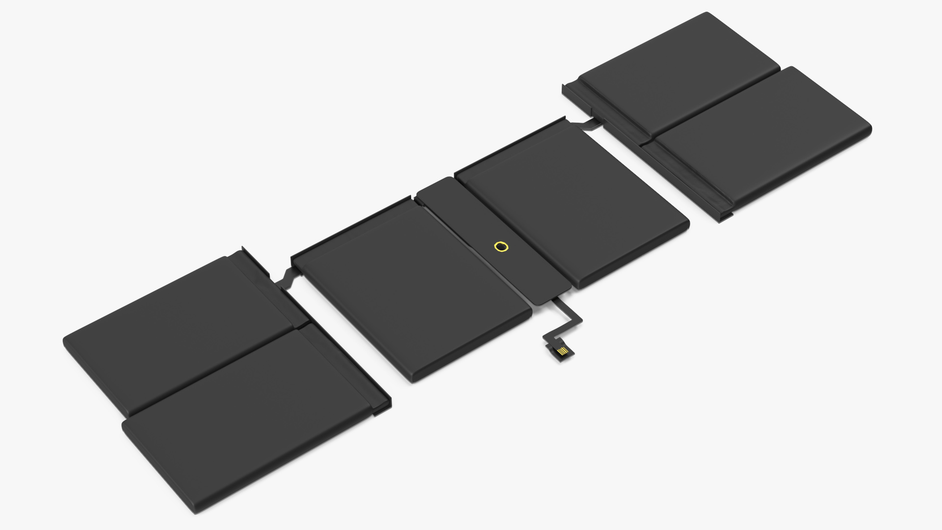 MacBook Pro 14 M2 with Detailed Inner Structure 3D