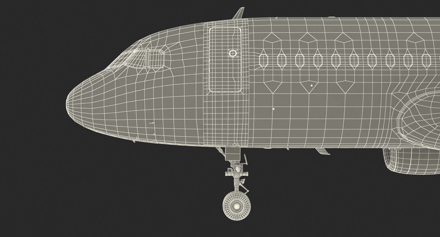 3D Airbus A320neo With Interior Generic