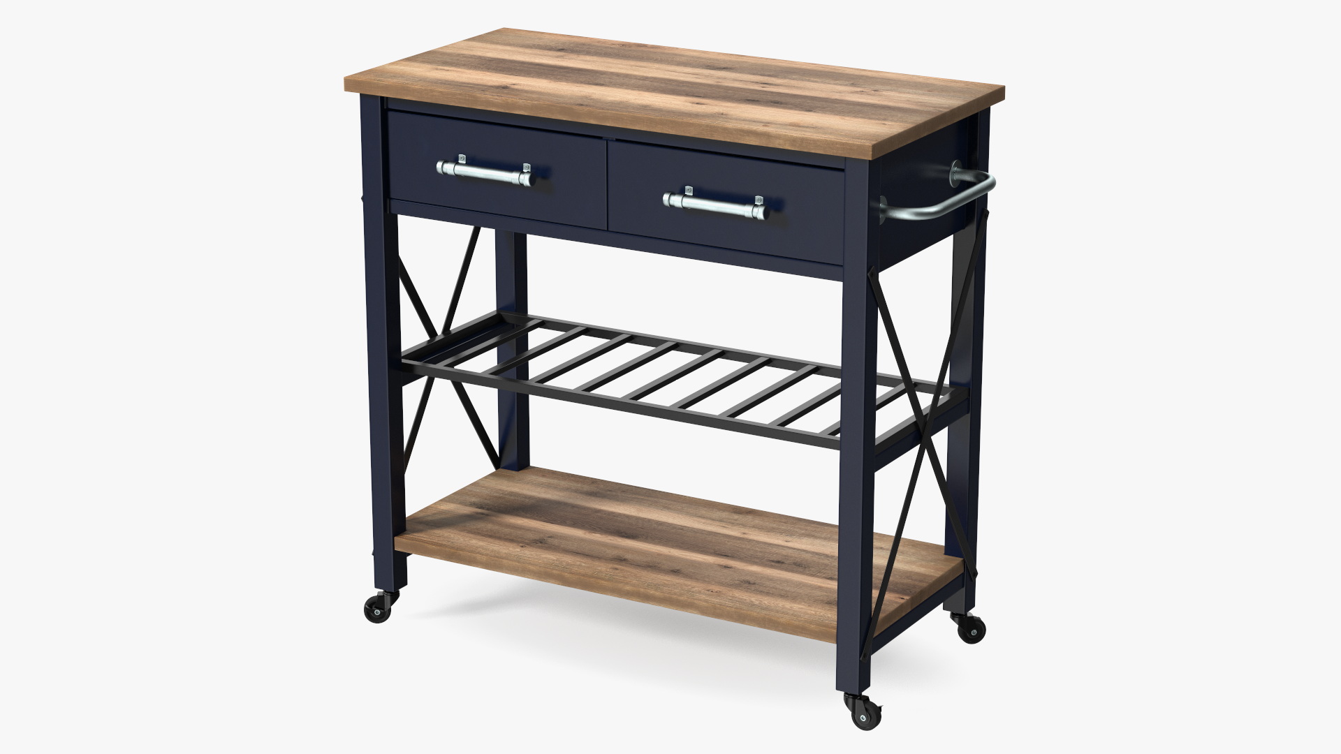 3D model Zarmig Kitchen Cart Black