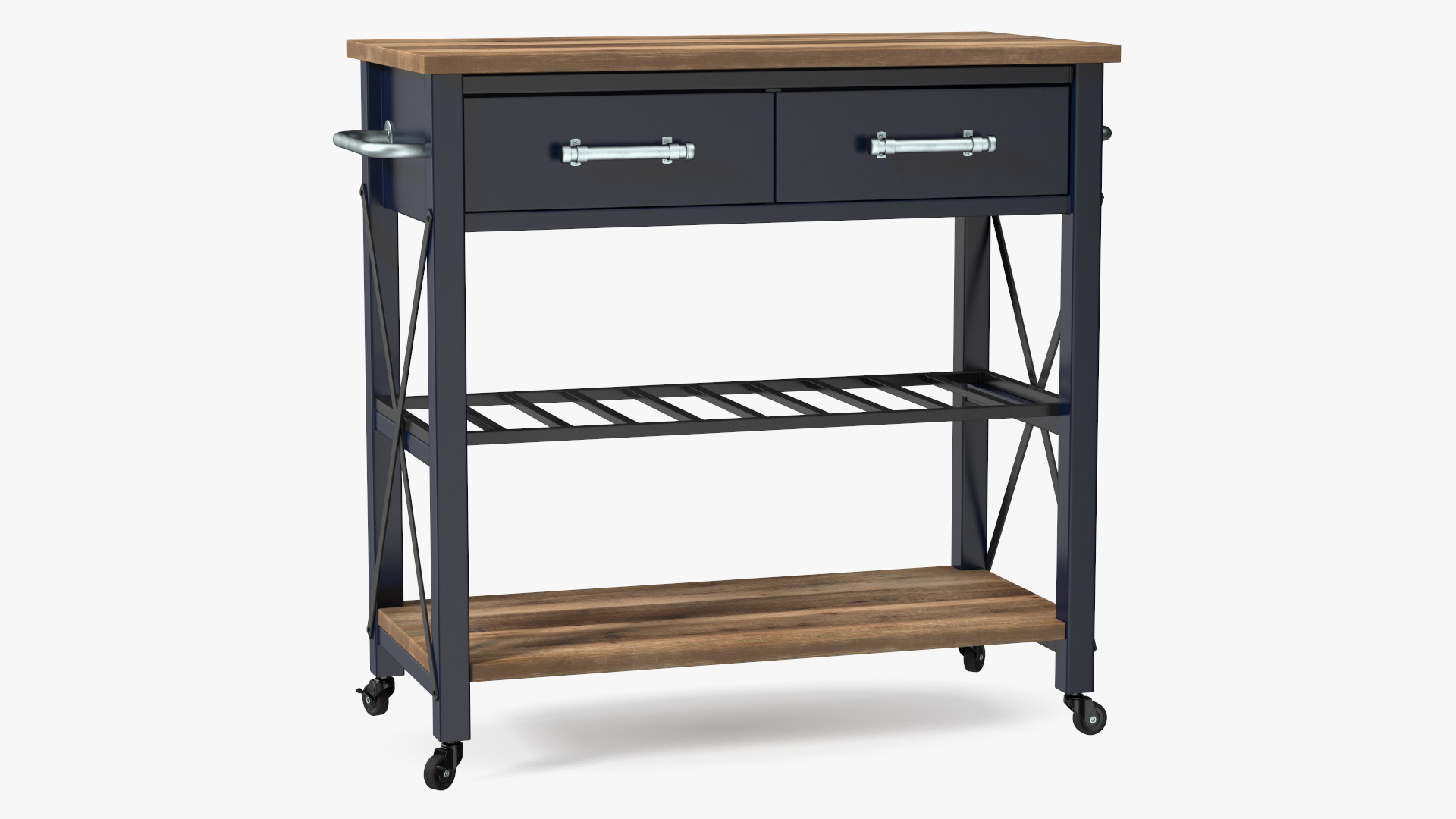 3D model Zarmig Kitchen Cart Black