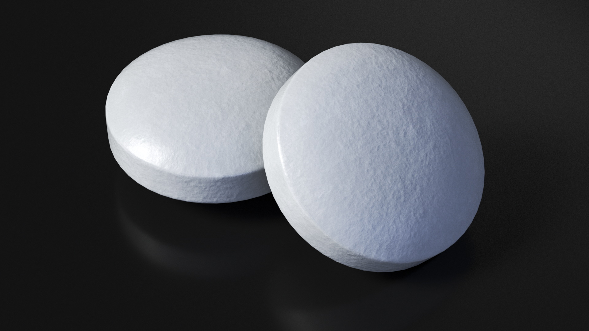 3D Plain Round Pill